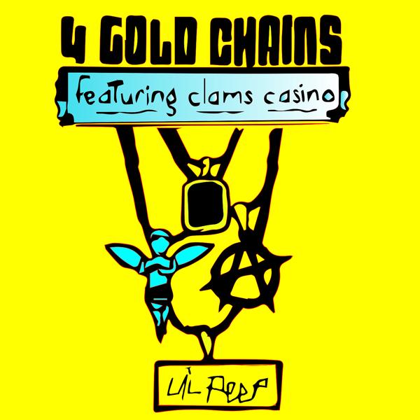 Lil Peep, Clams Casino - 4 Gold Chains