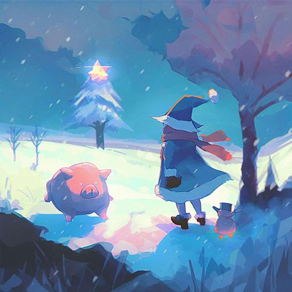 Evkiss, piglet booklet - Я иду по снегу