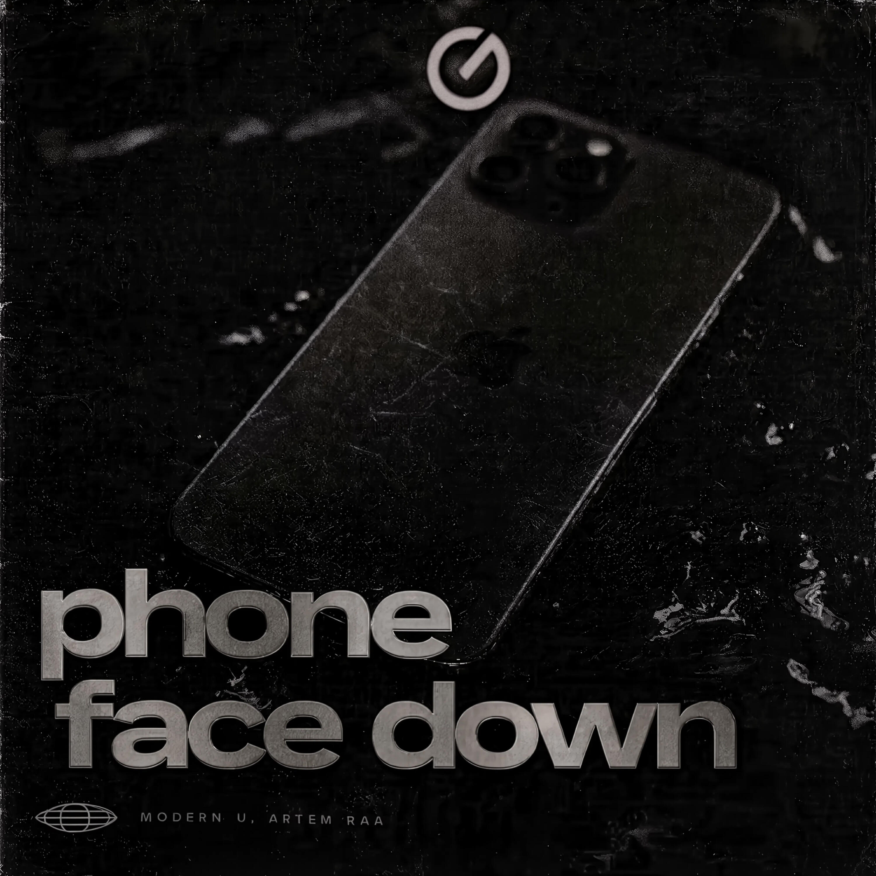 phone face down