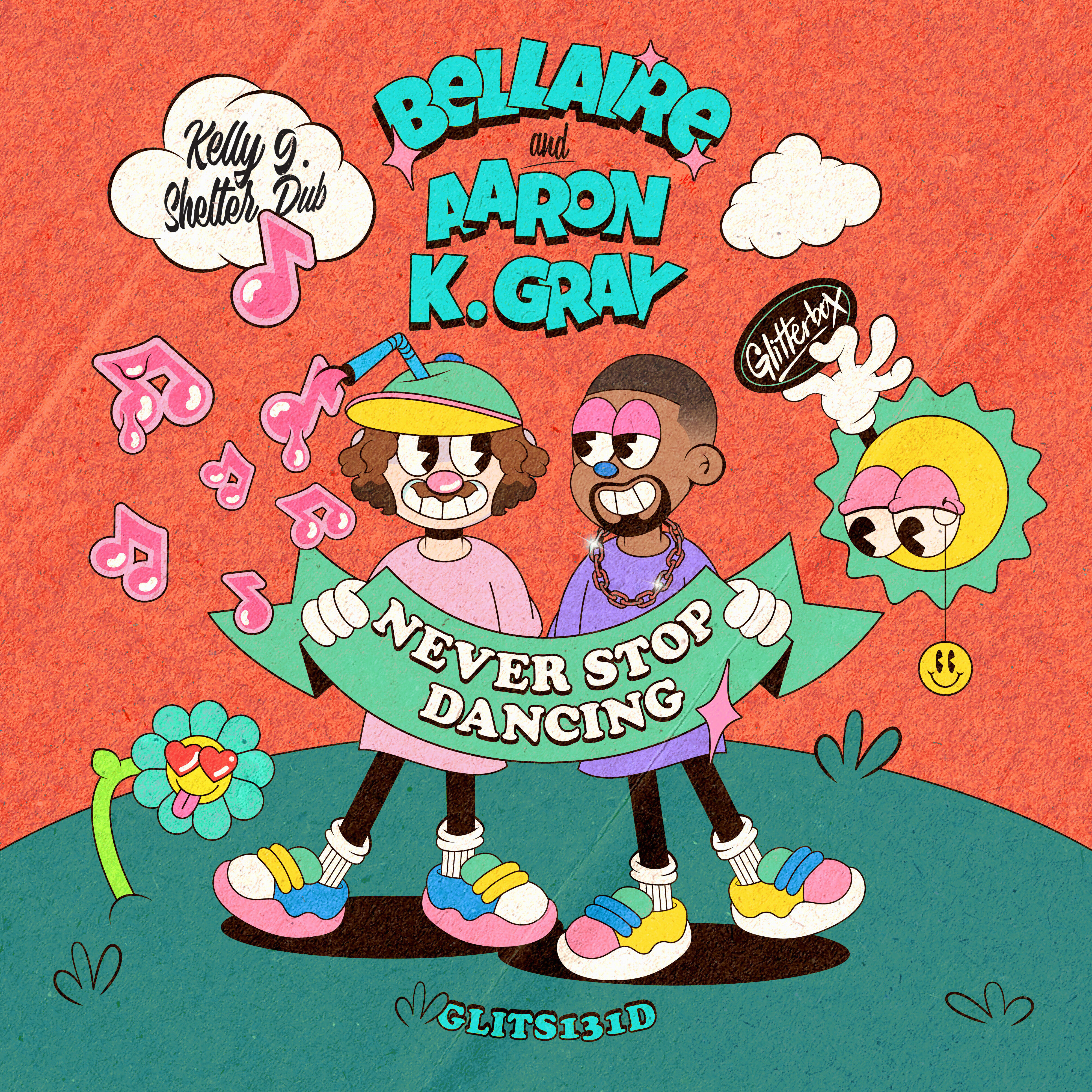 Сингл Never Stop Dancing (Kelly G. Shelter Dub) исполнителя Bellaire, Aaron K. Gray, Kelly G