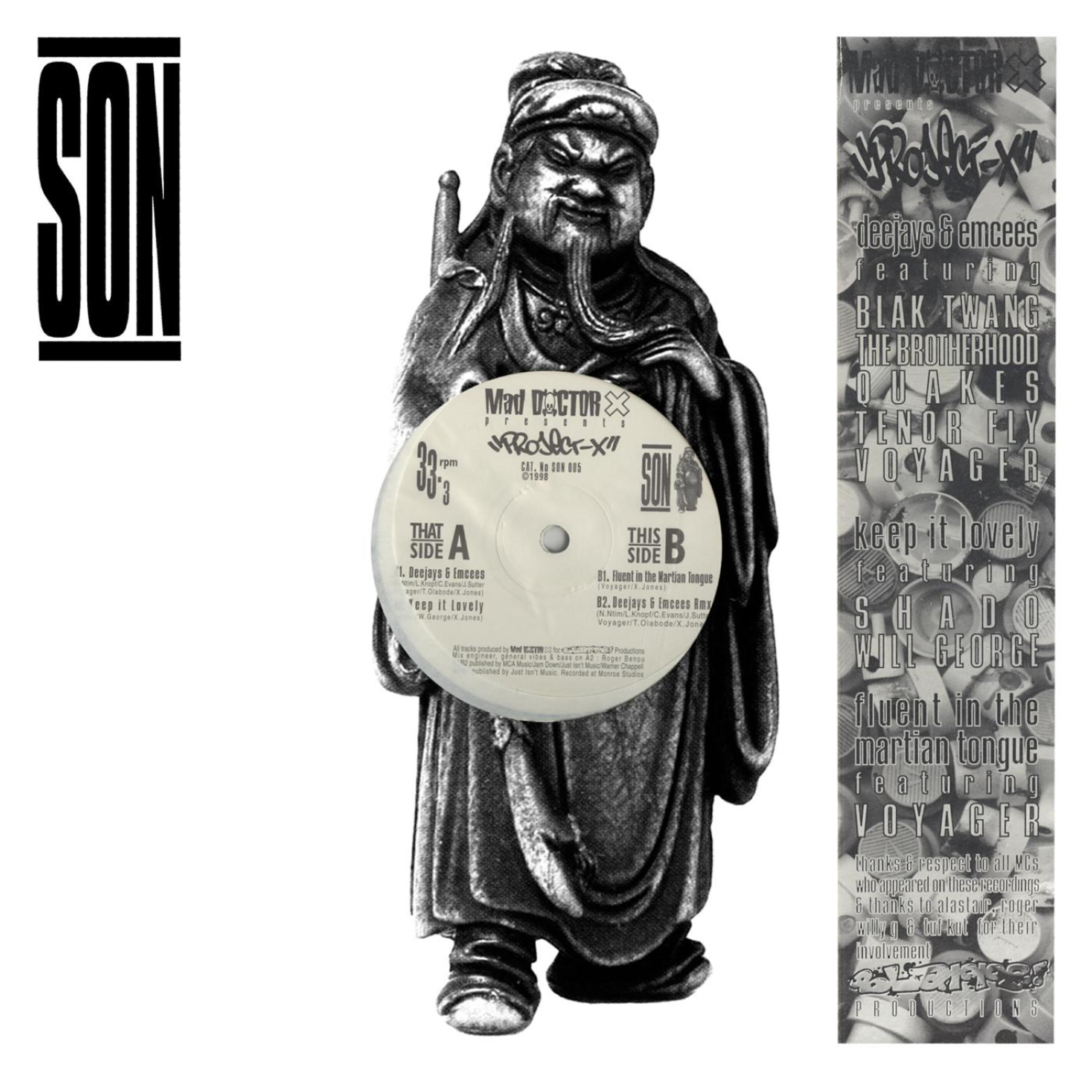 Mad Doctor X, The Quakes, The Brotherhood, Tenor Fly, Voyager, Blak Twang - Deejays & Emcees