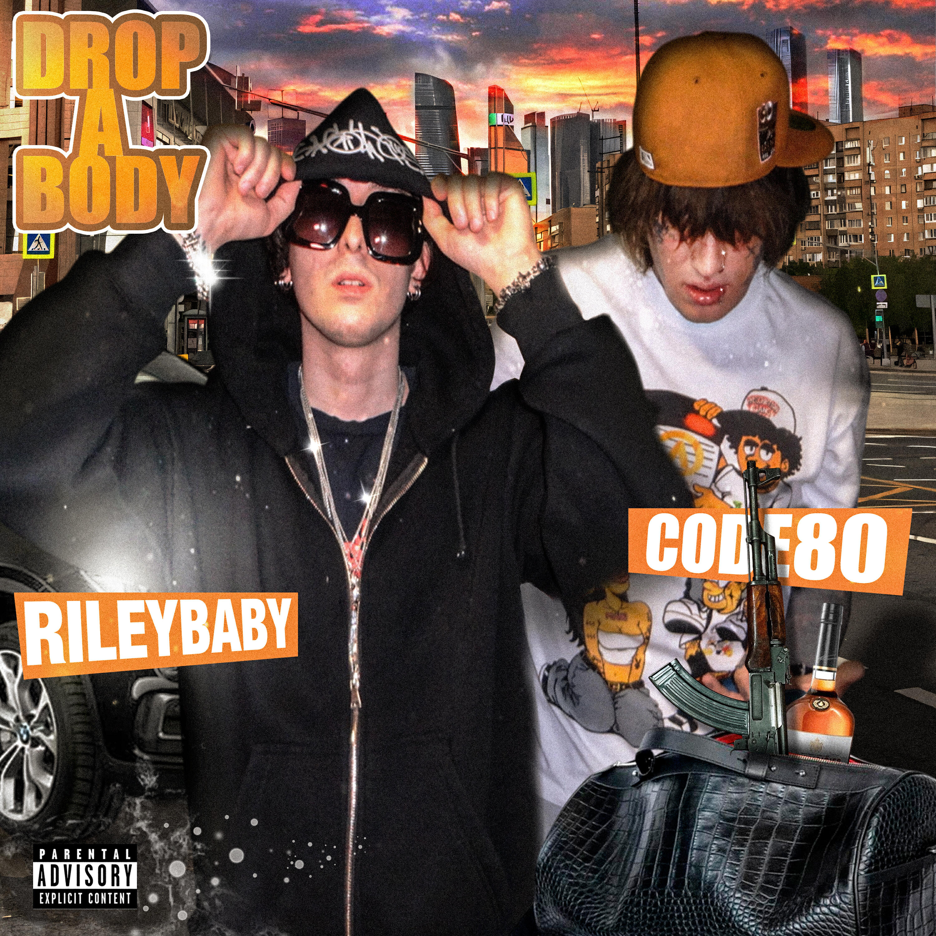 Альбом Drop A Body исполнителя RILEY BABY, CODE80