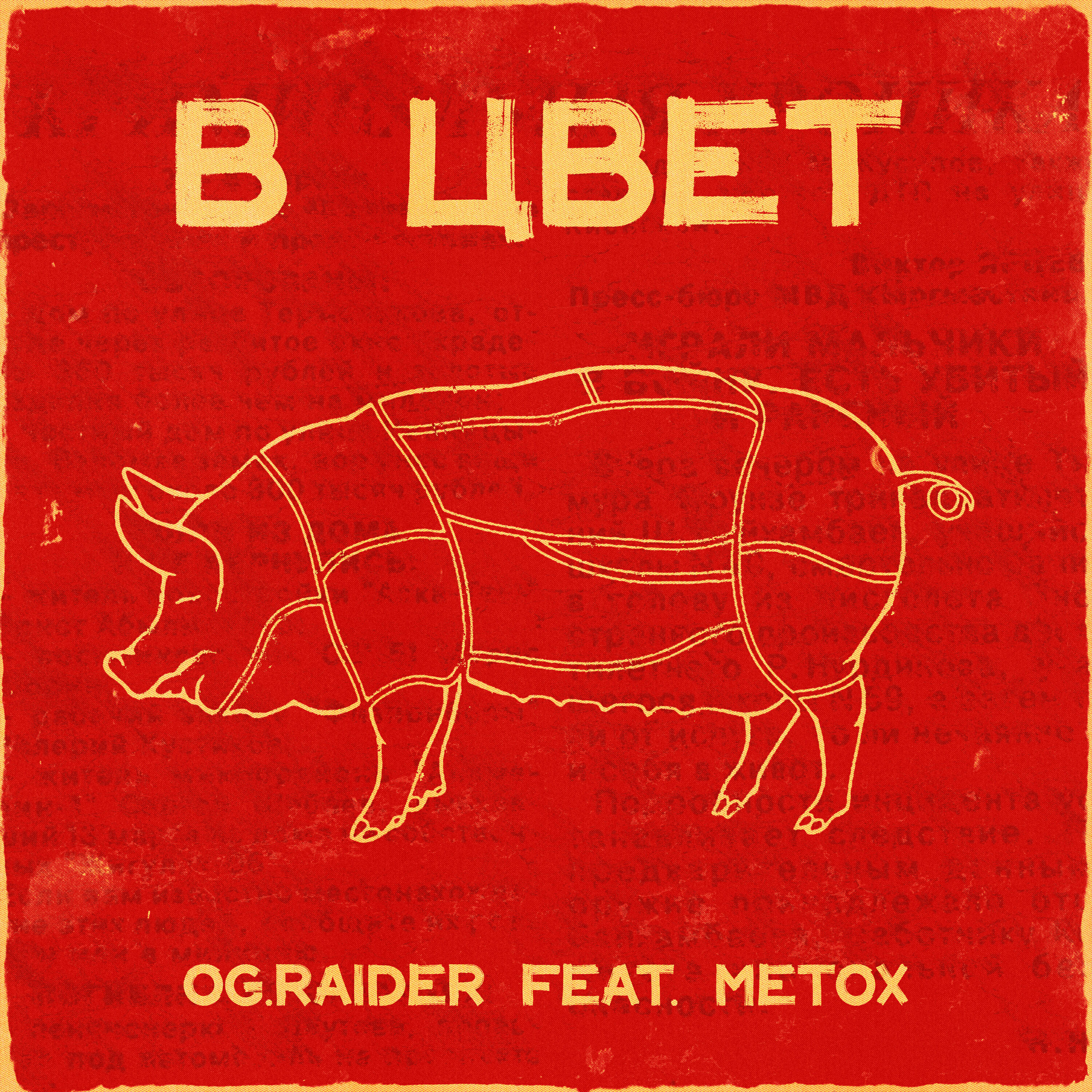 Альбом В цвет исполнителя OG.Raider, Metox