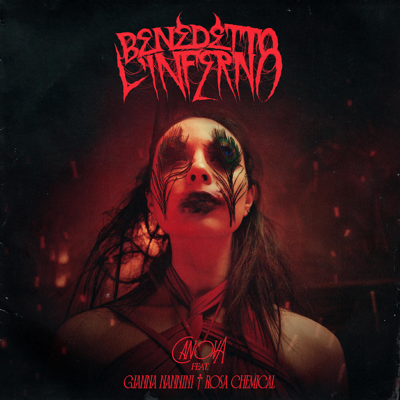 Сингл Benedetto l'Inferno (feat. Gianna Nannini & Rosa Chemical) исполнителя Rosa Chemical, Canova, Gianna Nannini