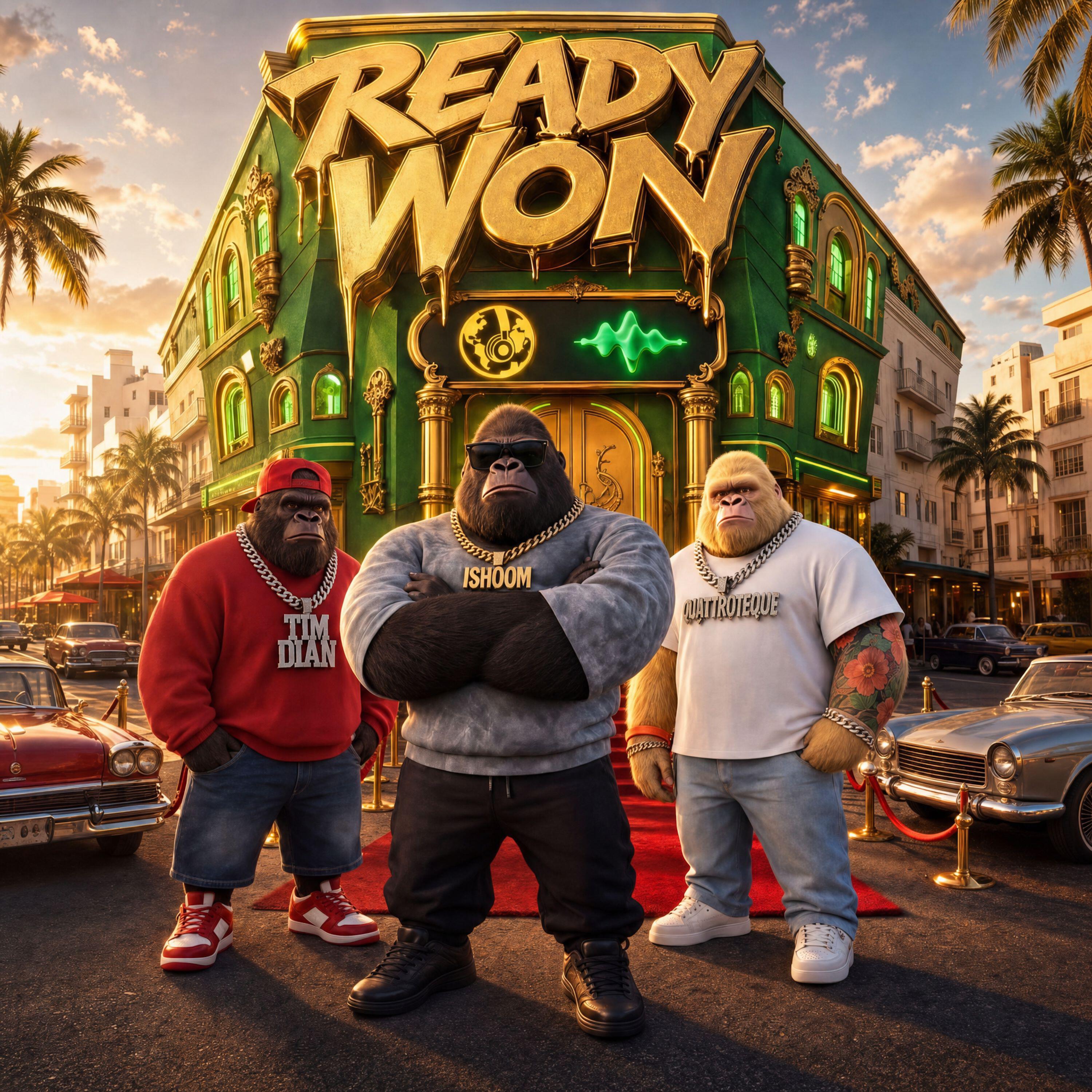 Альбом Ready Won исполнителя Quattroteque, Tim Dian, ishoom