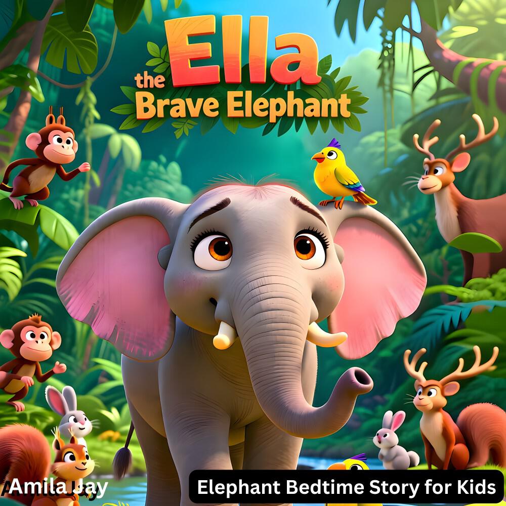 Ella the Brave Elephant (Elephant Bedtime Story for Kids)