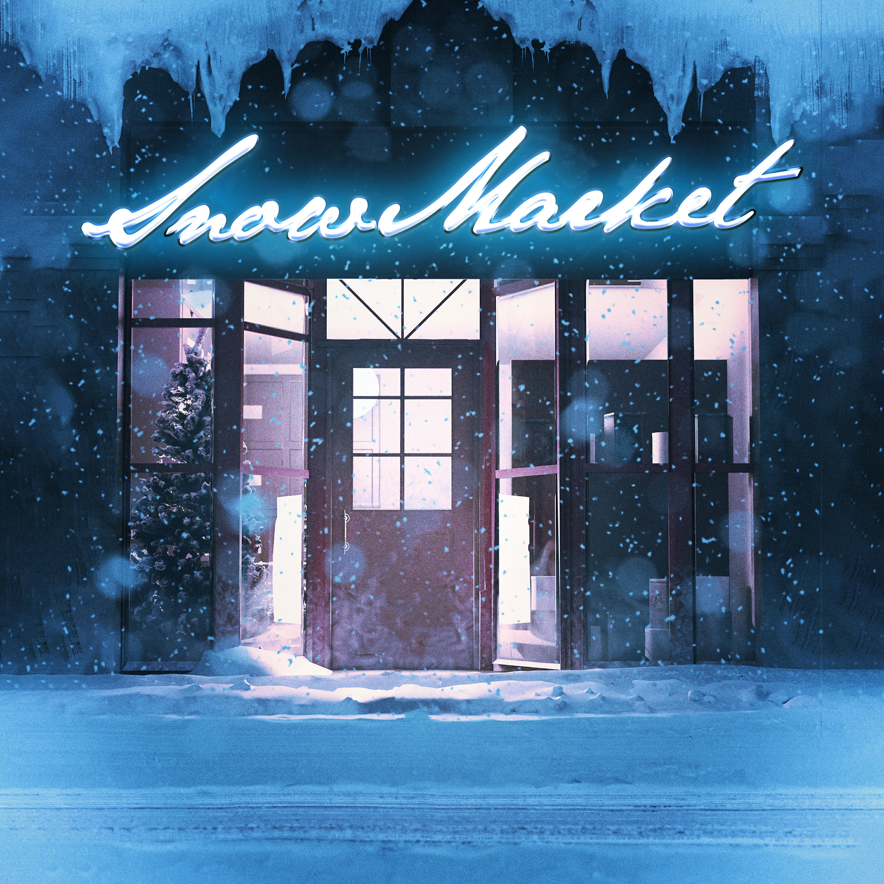 Альбом SNOWMARKET исполнителя CURSEDEVIL, KORUSE, asuro