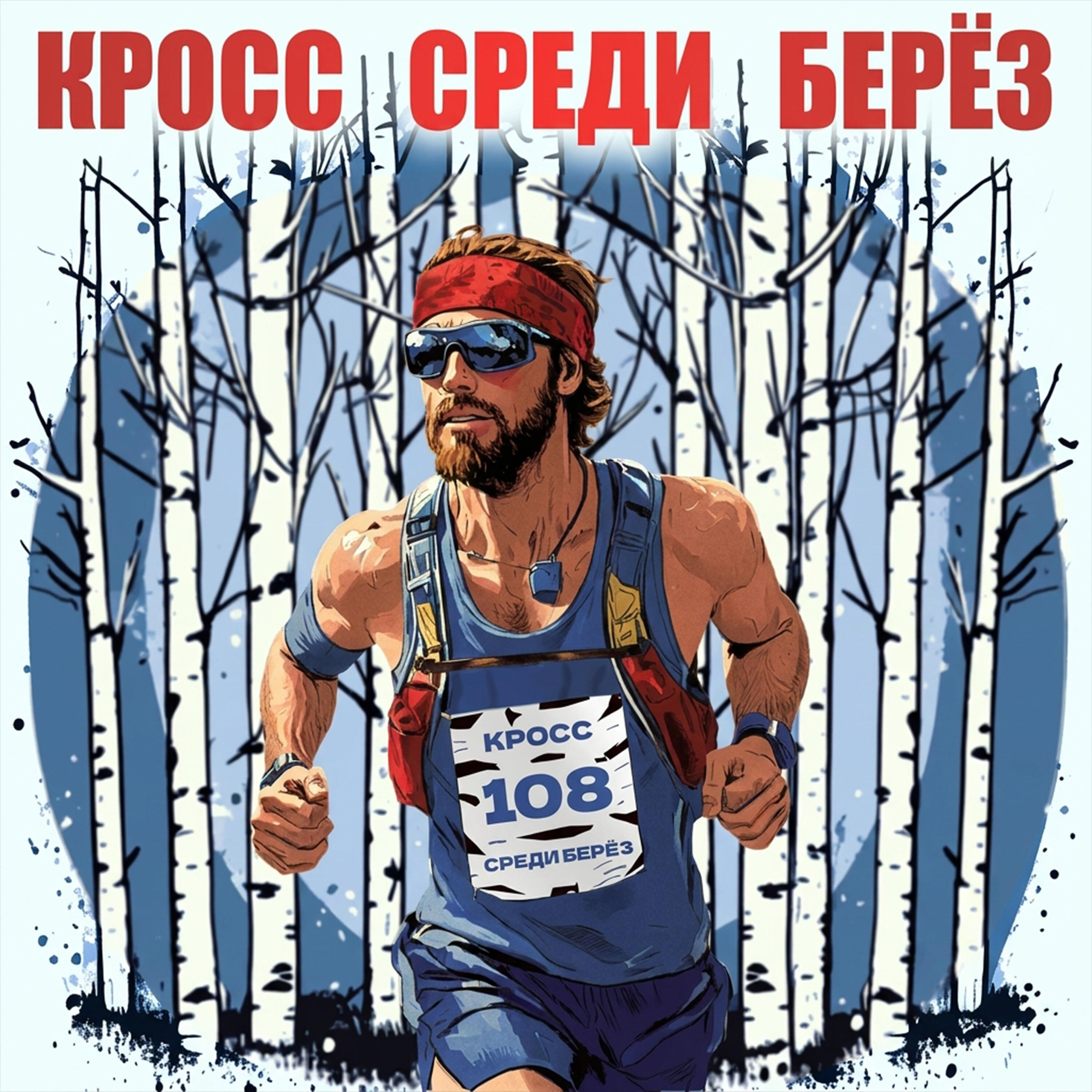 Кросс среди берёз