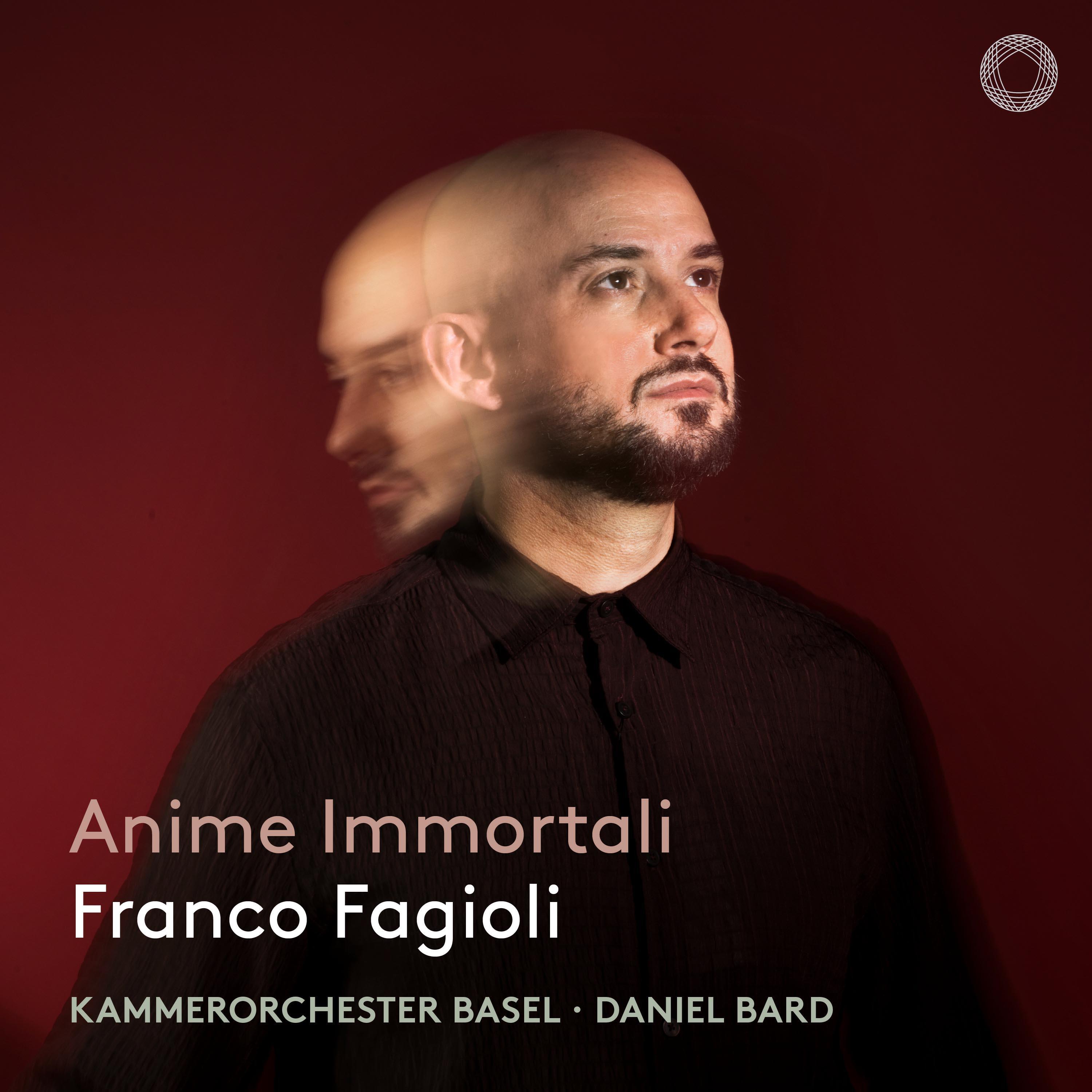 Альбом Anime Immortali исполнителя Wolfgang Amadeus Mozart, Franco Fagioli, Kammerorchester Basel, Daniel Bard