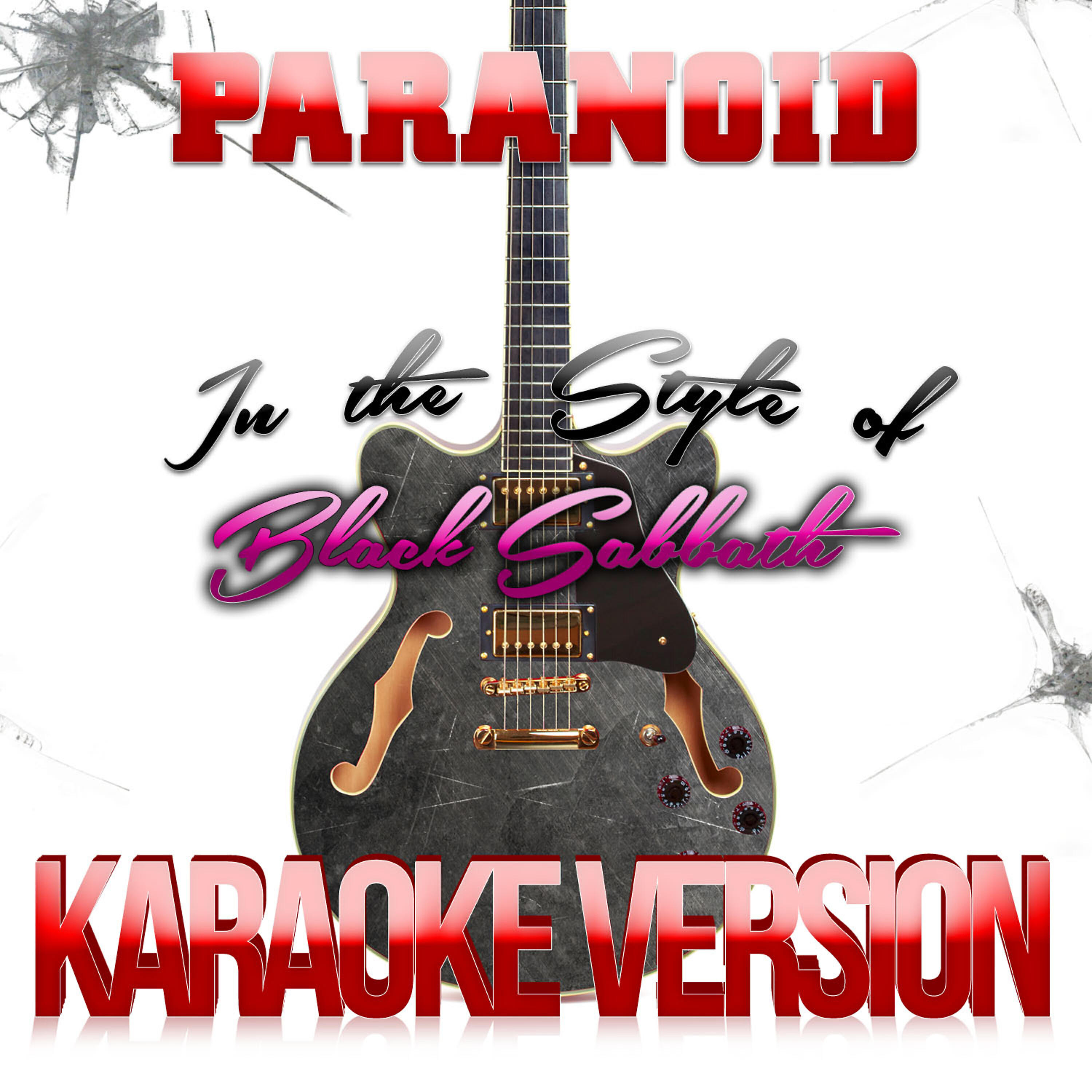 Paranoid (In the Style of Black Sabbath) [Karaoke Version] - Single