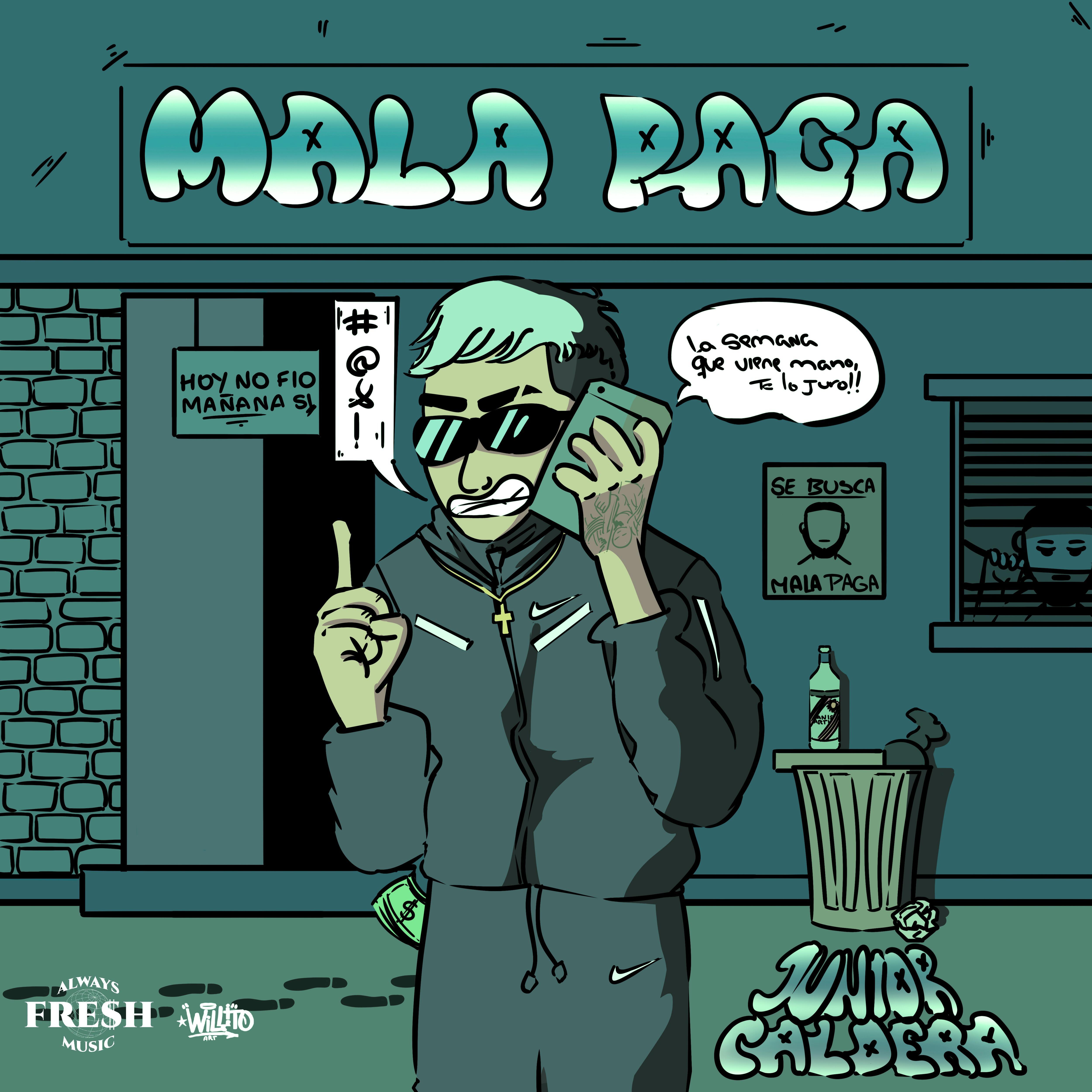 Альбом Mala Paga исполнителя Junior Caldera, Oliver Outc
