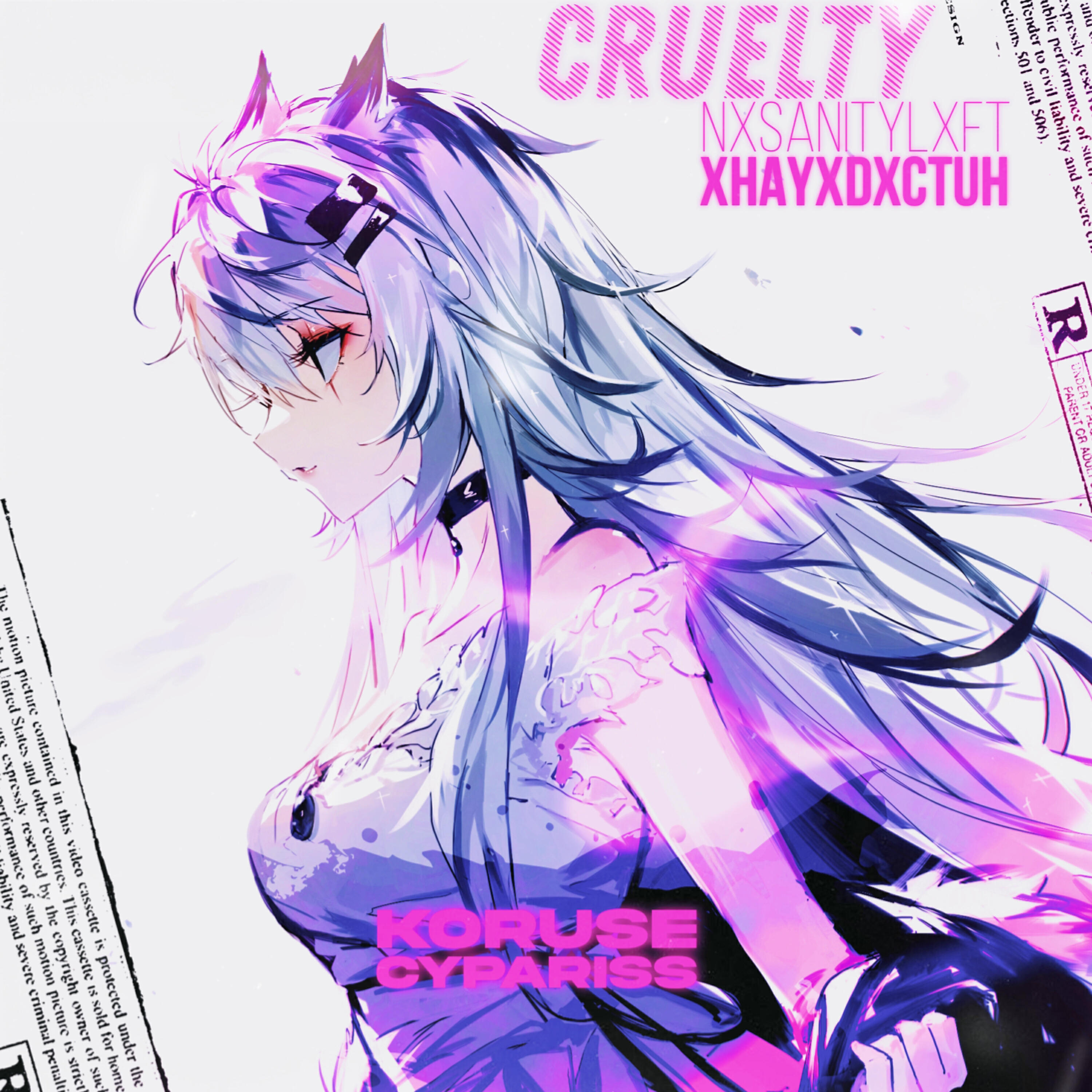 Альбом CRUELTY исполнителя CYPARISS, KORUSE