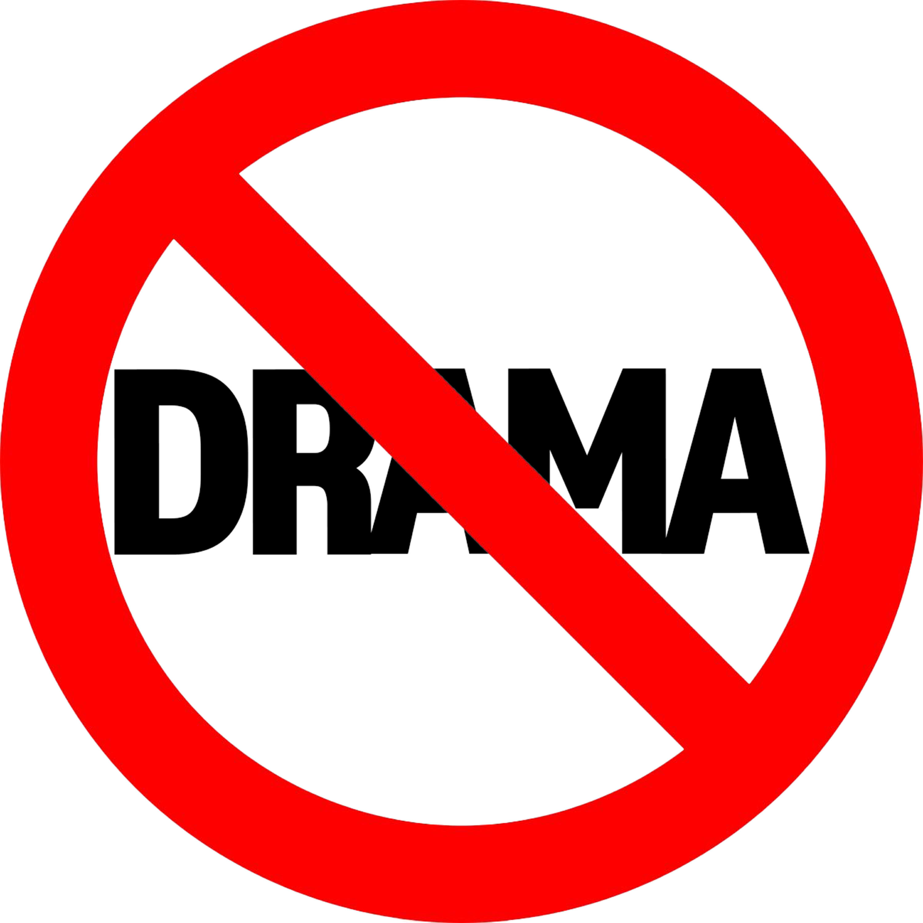 No drama
