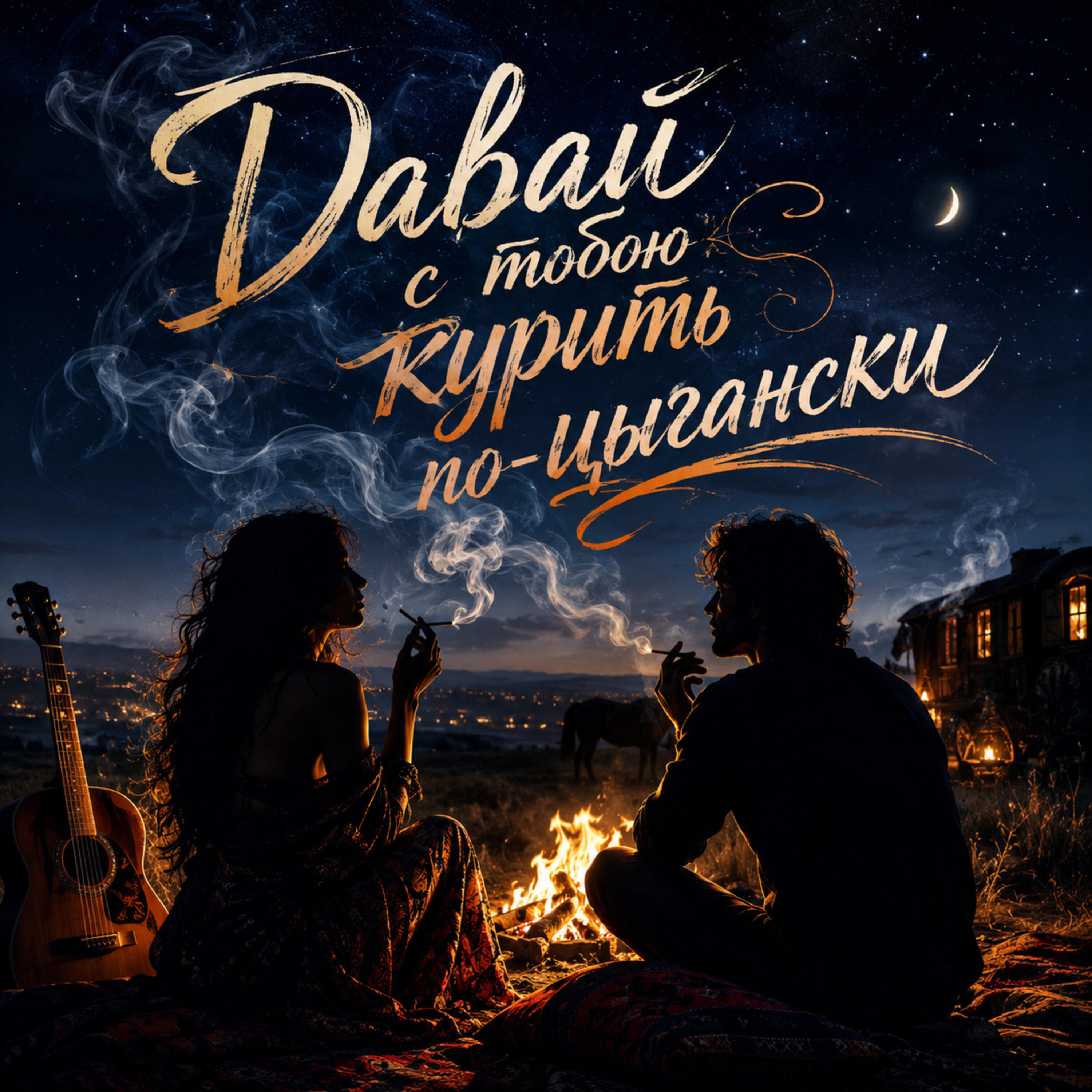 Давай с тобою курить по-цыгански