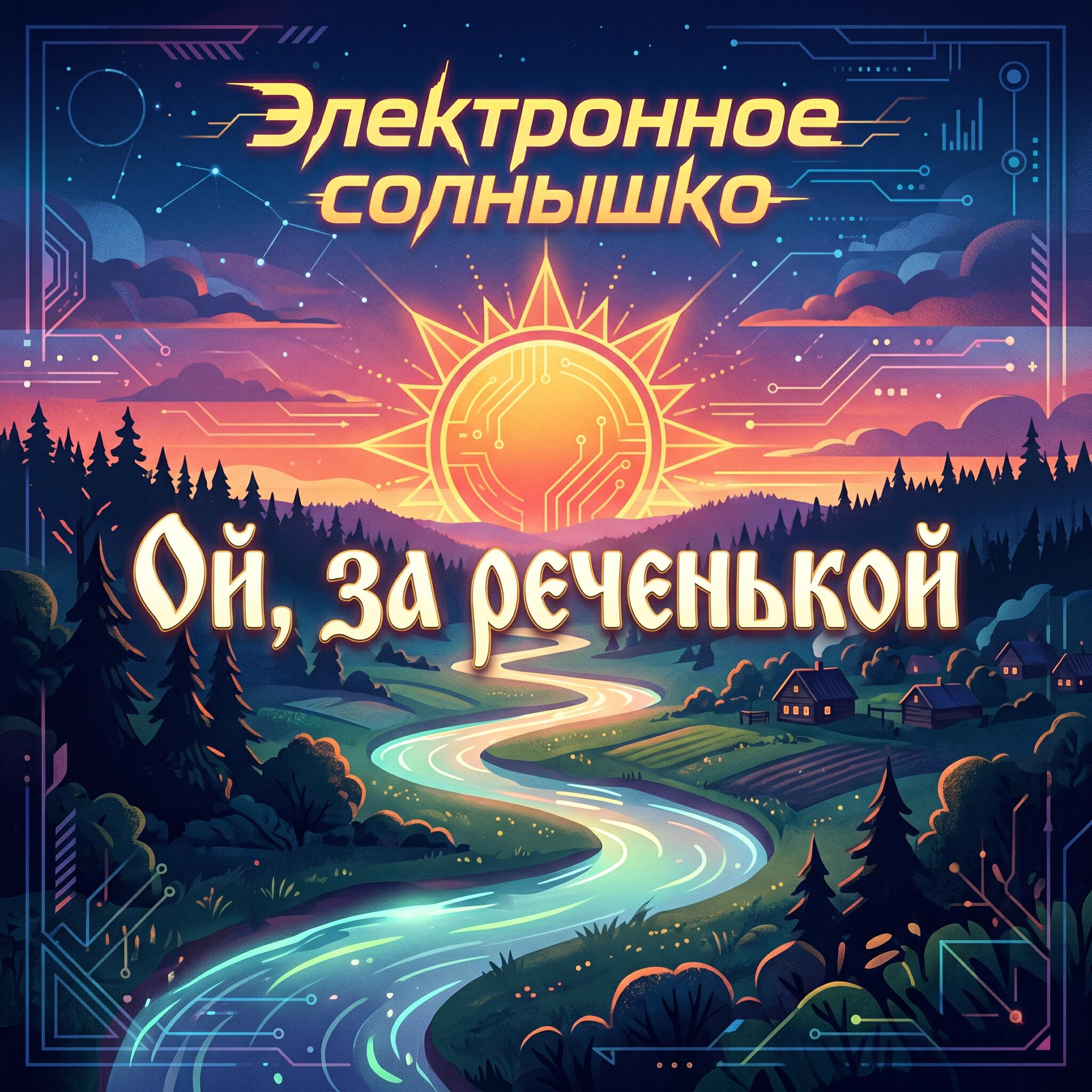 Электронное солнышко - Ой, за реченькой