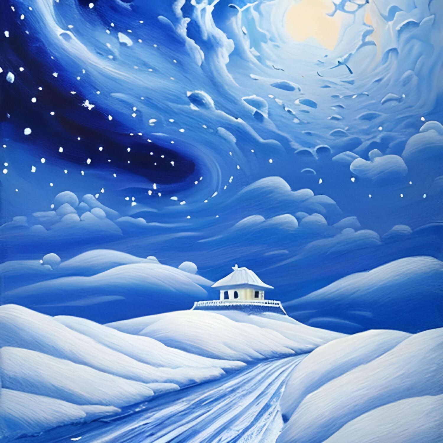 Альбом Through a Blizzard исполнителя Alex Eagle
