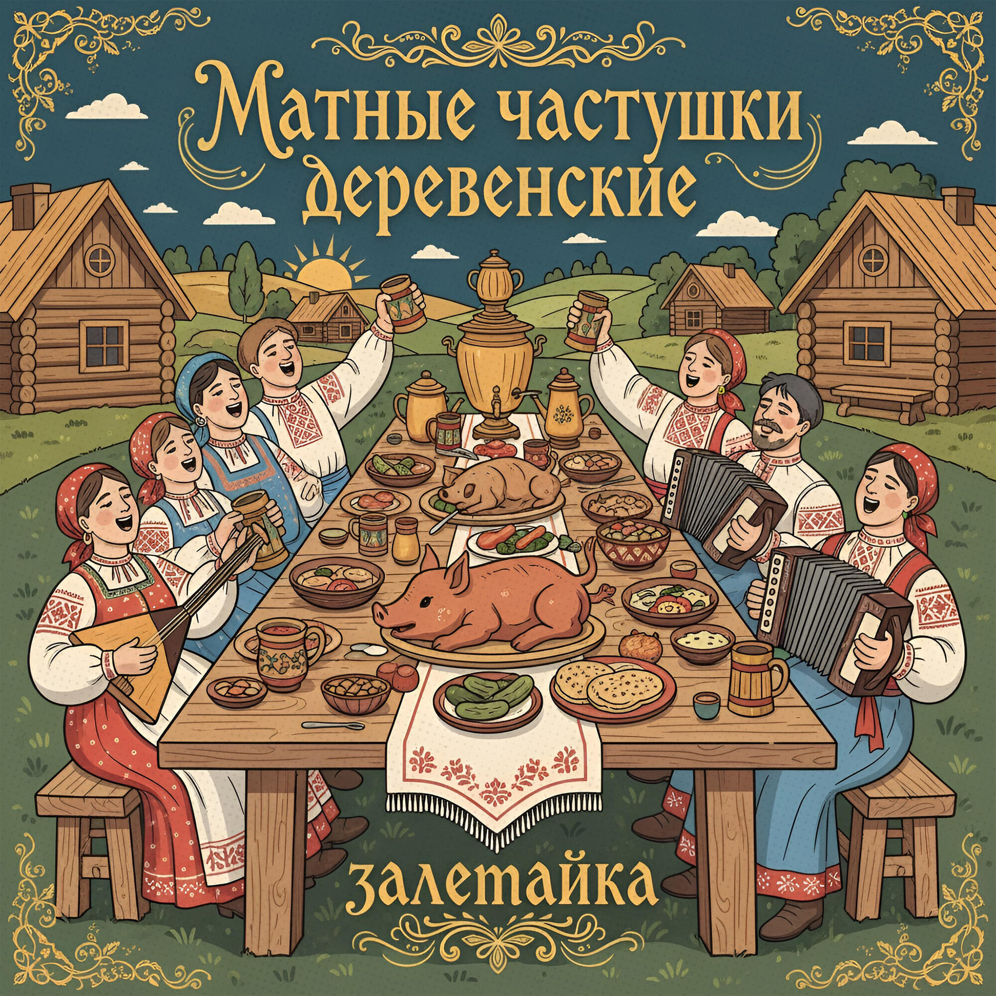Матные частушки деревенские