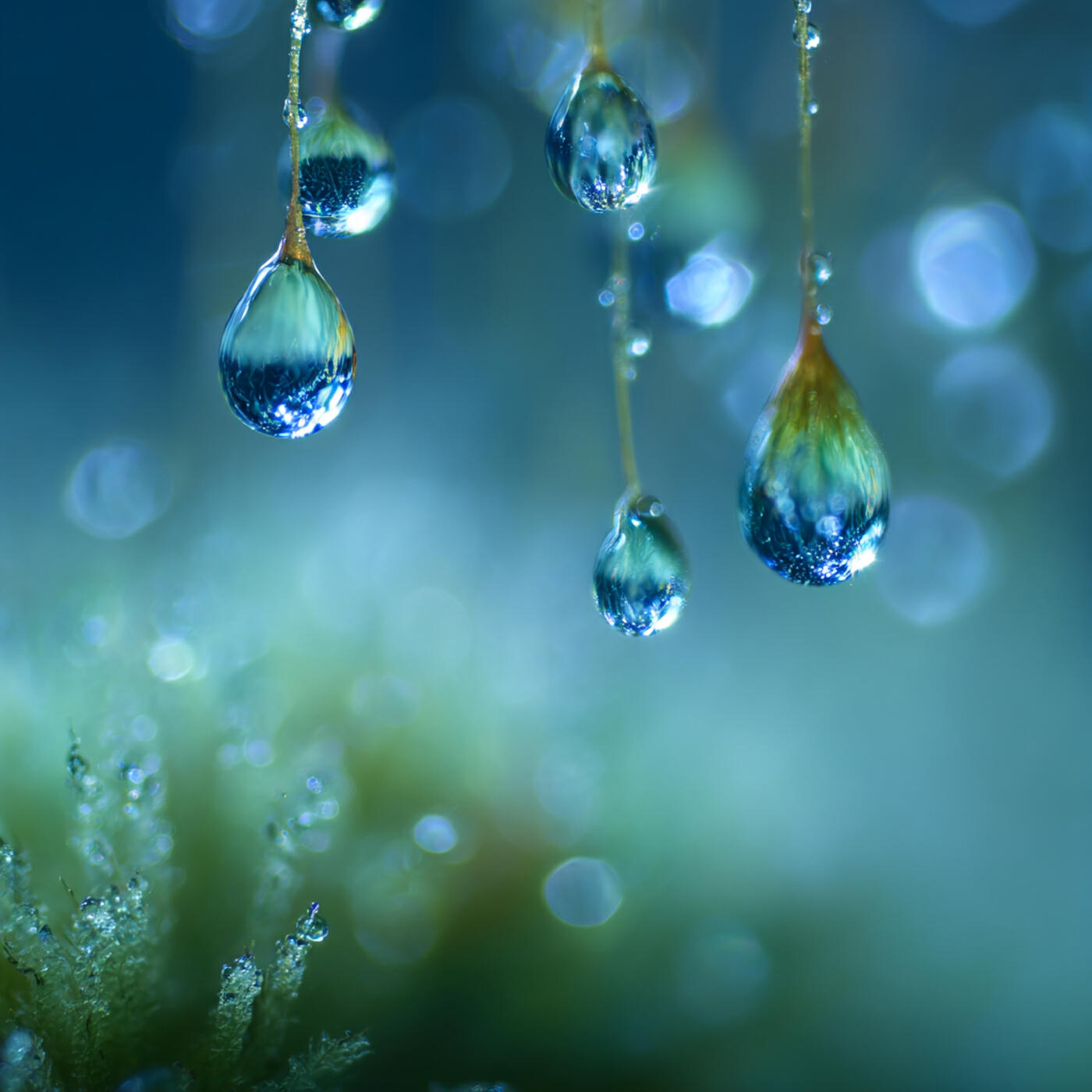 Raindrops on the Glass