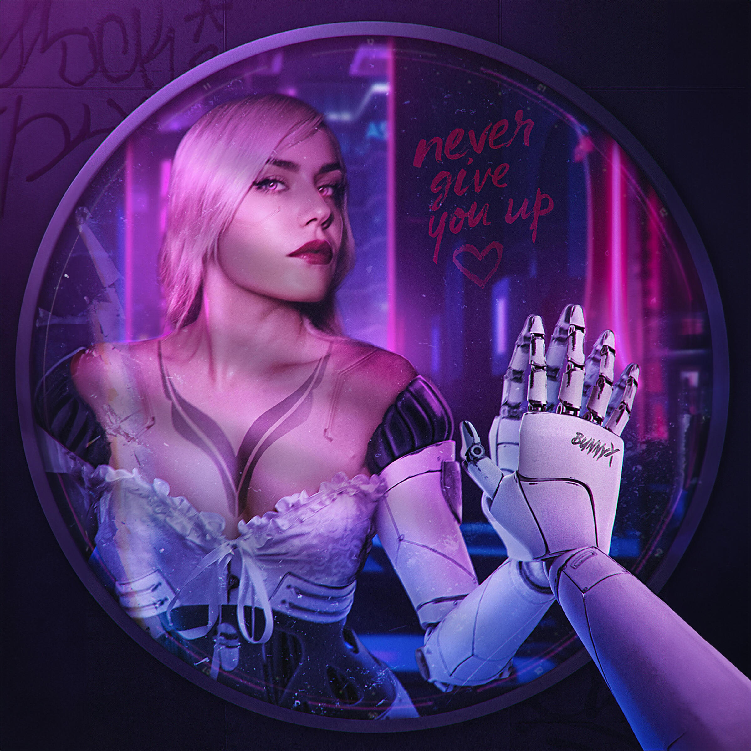 Альбом Never Give You Up (Earmake Remix) исполнителя Bunny X, Earmake