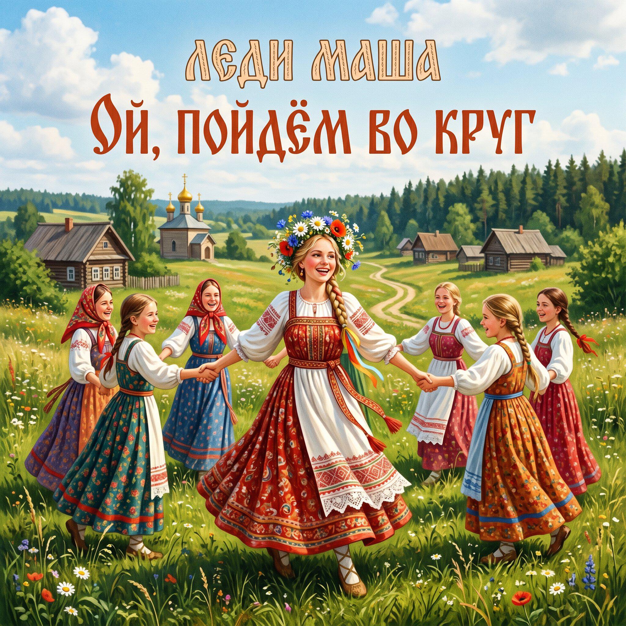Альбом Ой, пойдём во круг исполнителя Леди Маша