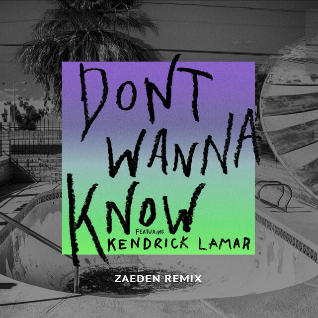 Альбом Don't Wanna Know (Zaeden Remix) исполнителя Maroon 5