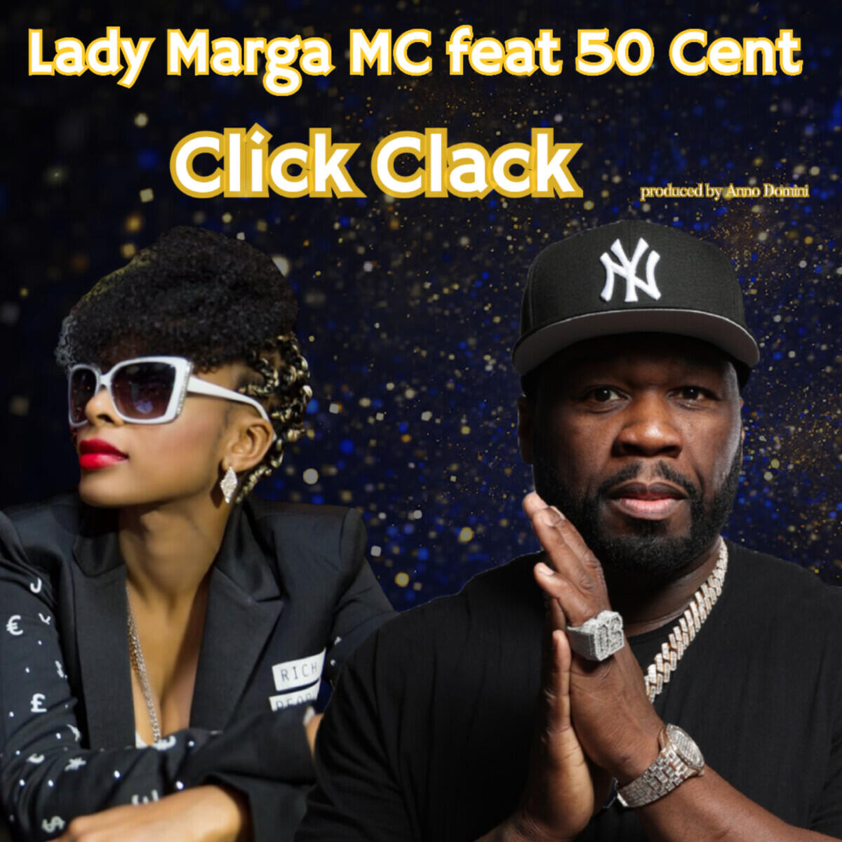 Сингл Click Clack исполнителя Lady Marga Mc, 50 Cent
