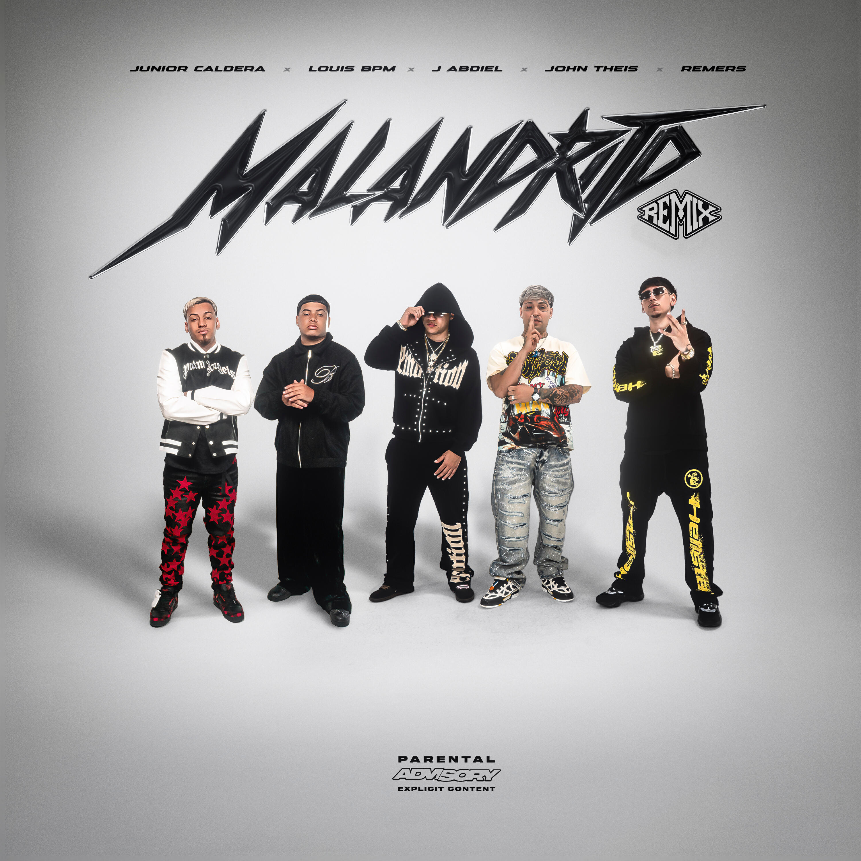 Альбом Malandrito (Remix) исполнителя Junior Caldera, John Theis, J Abdiel, Louis, Remers, Animal