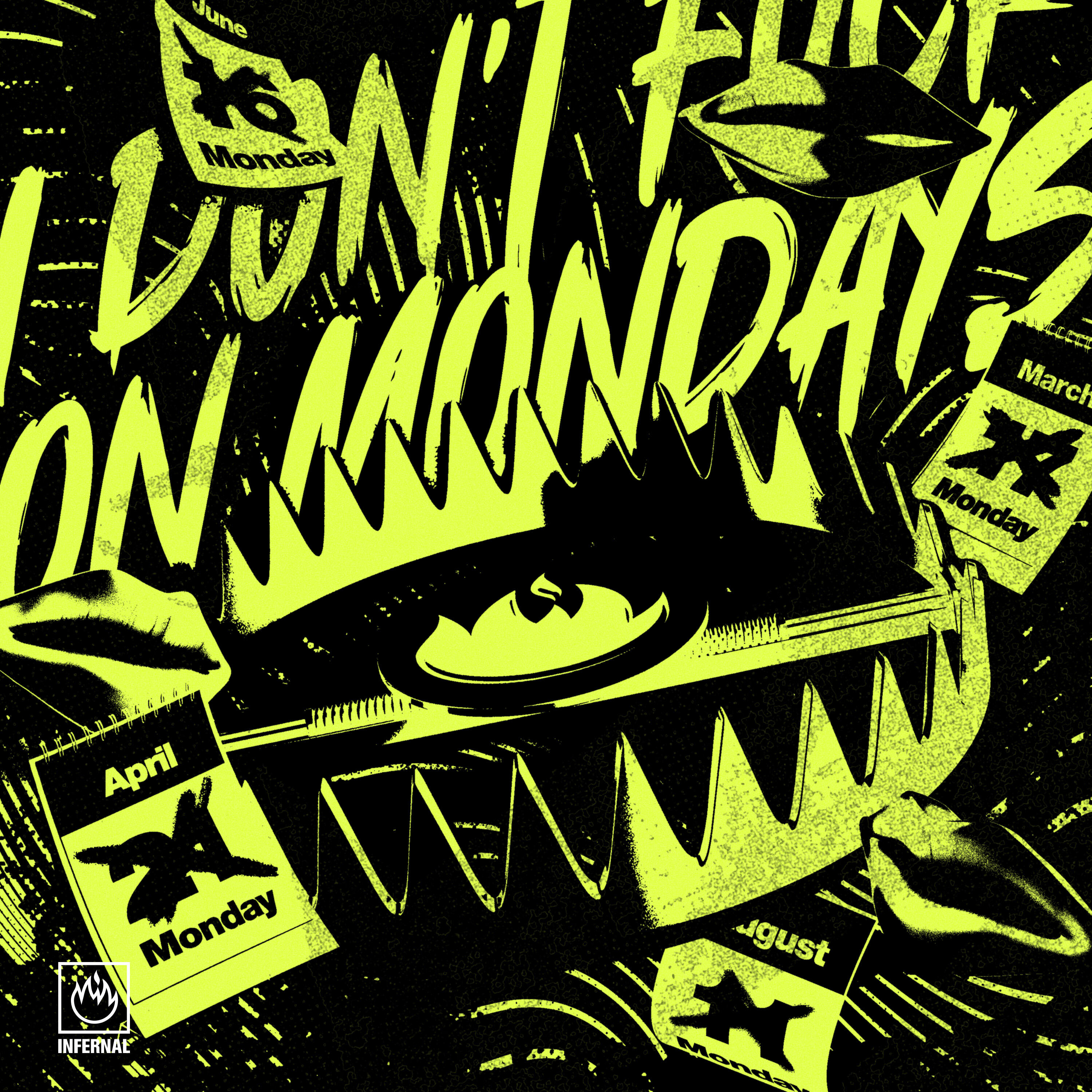 Альбом I Don't Fuck On Mondays исполнителя Infernal, Faustix, MARQUS