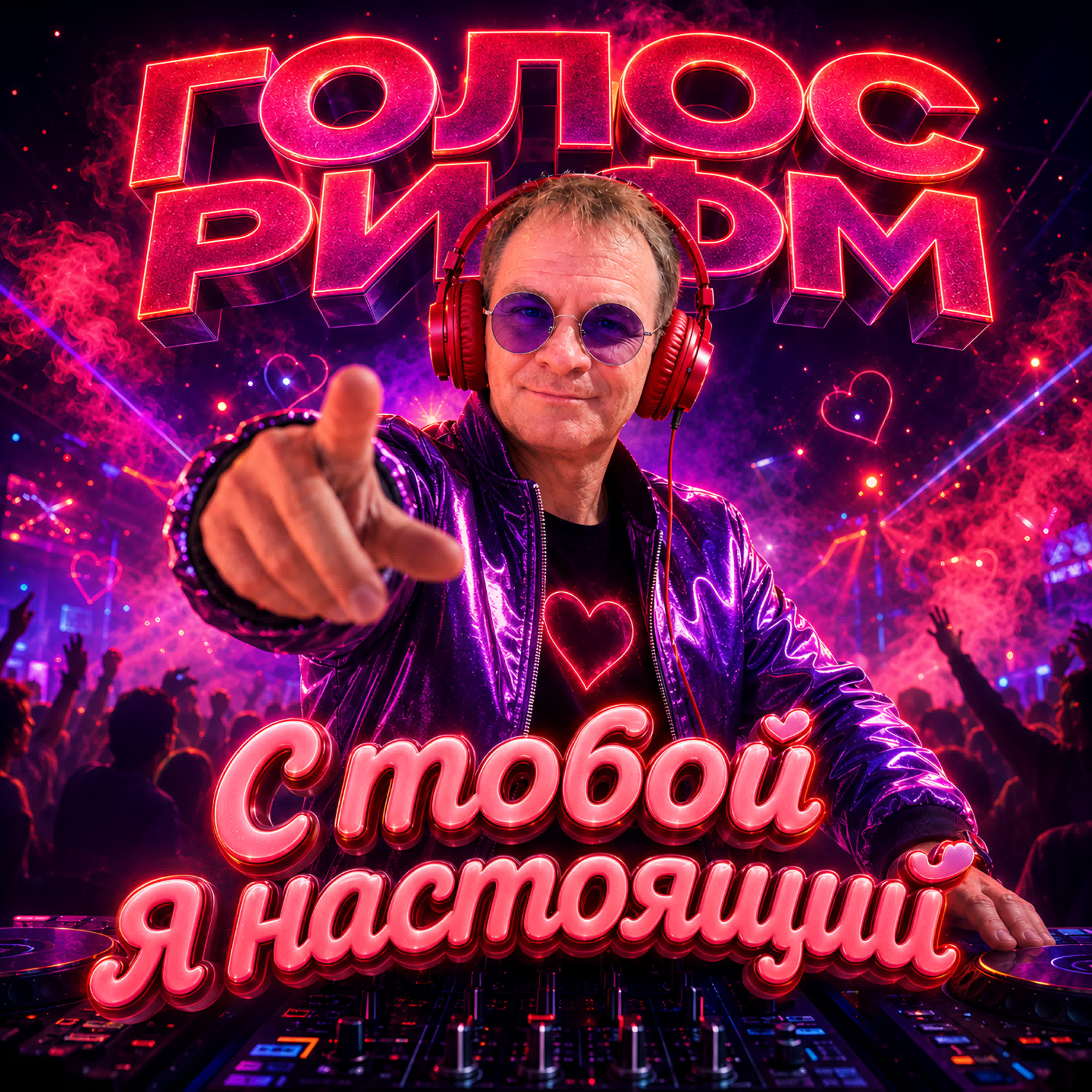 Альбом С тобой я настоящий исполнителя Голос Рифм