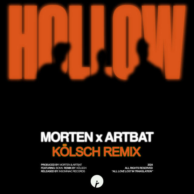 Morten, Bonn, ARTBAT, Kolsch - Hollow (feat. Bonn) - Kölsch Remix