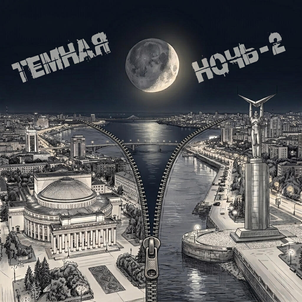 Альбом Темная Ночь - 2 исполнителя Тени Сленга, КАПА