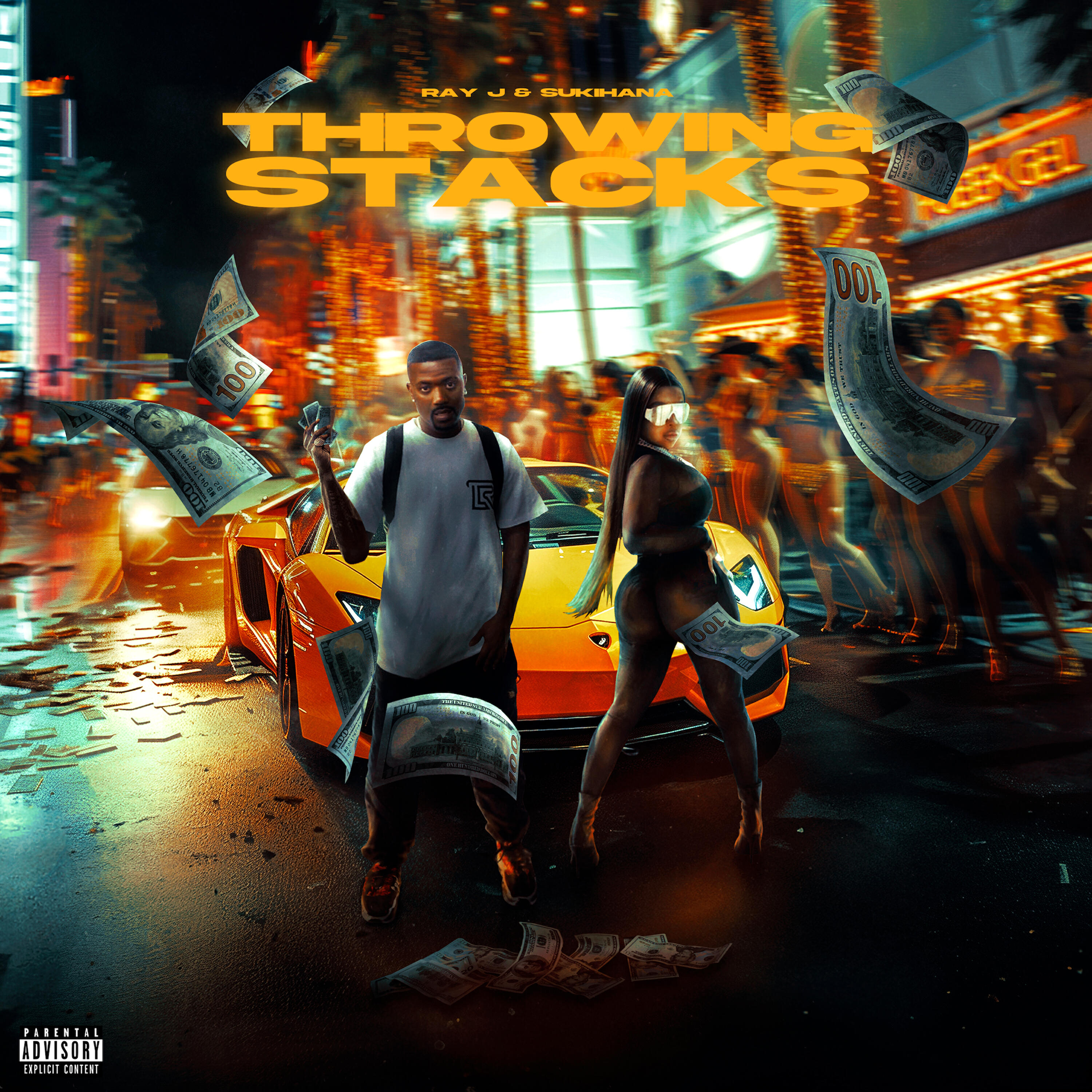 Альбом THROWING STACKS исполнителя Ray J, Sukihana