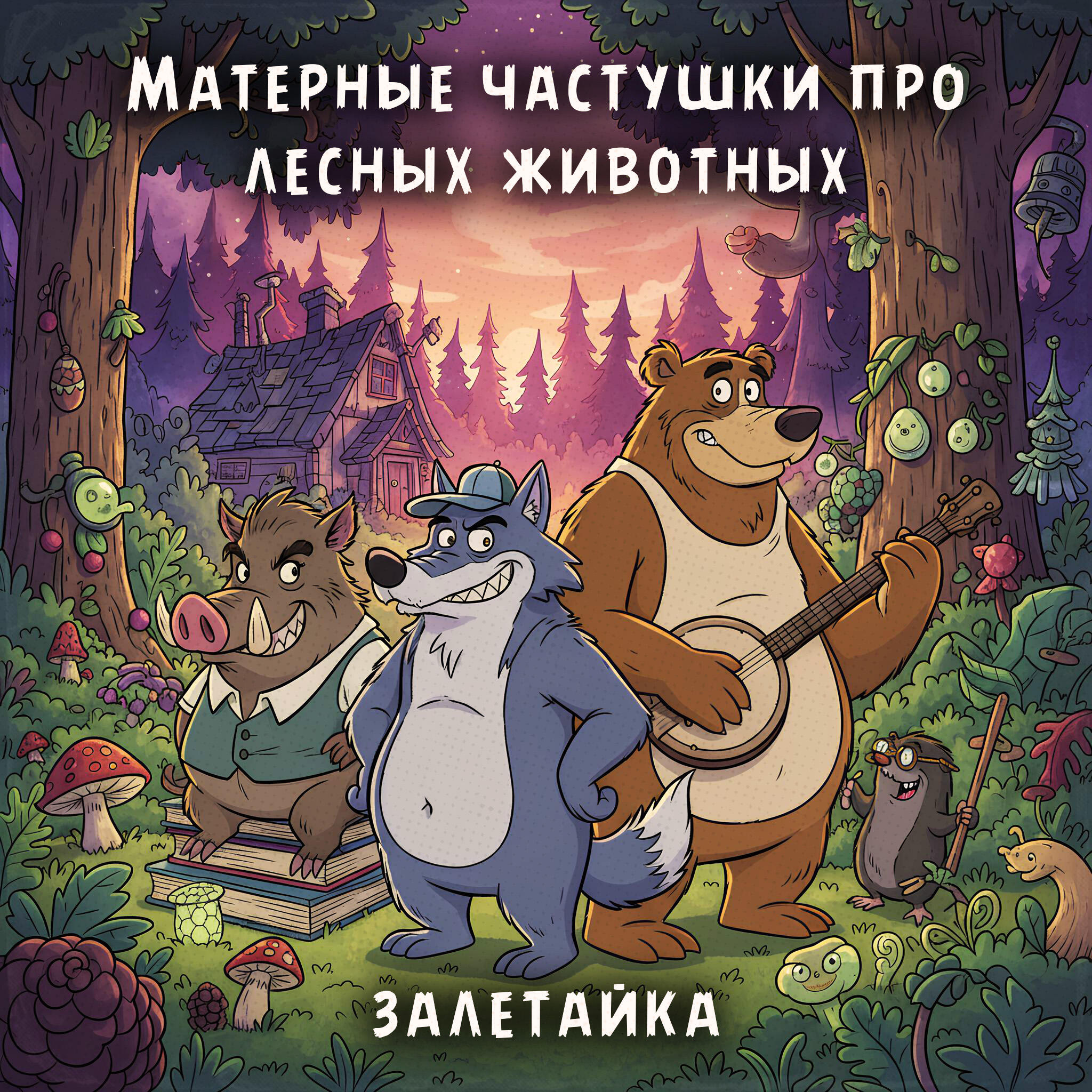 Матерные частушки про лесных животных