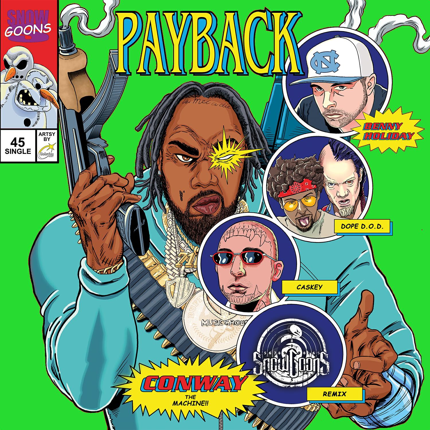 Альбом Payback (Remix) исполнителя BENNY HOLIDAY, Conway The Machine, Snowgoons, Dope D.O.D., Caskey