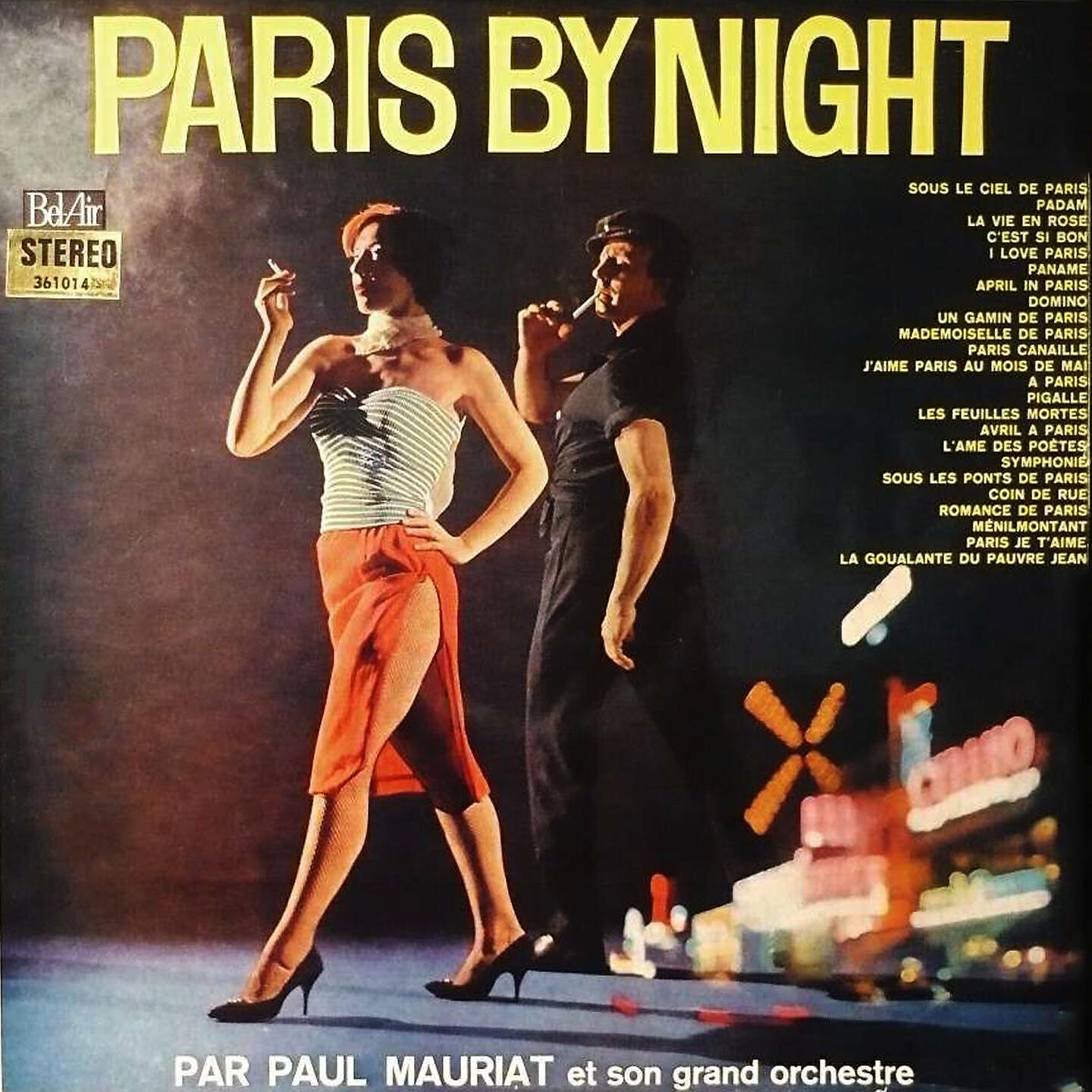 Paul Mauriat - Ménilmontant / Paris je t'aime / La goualante de pauvre Jean