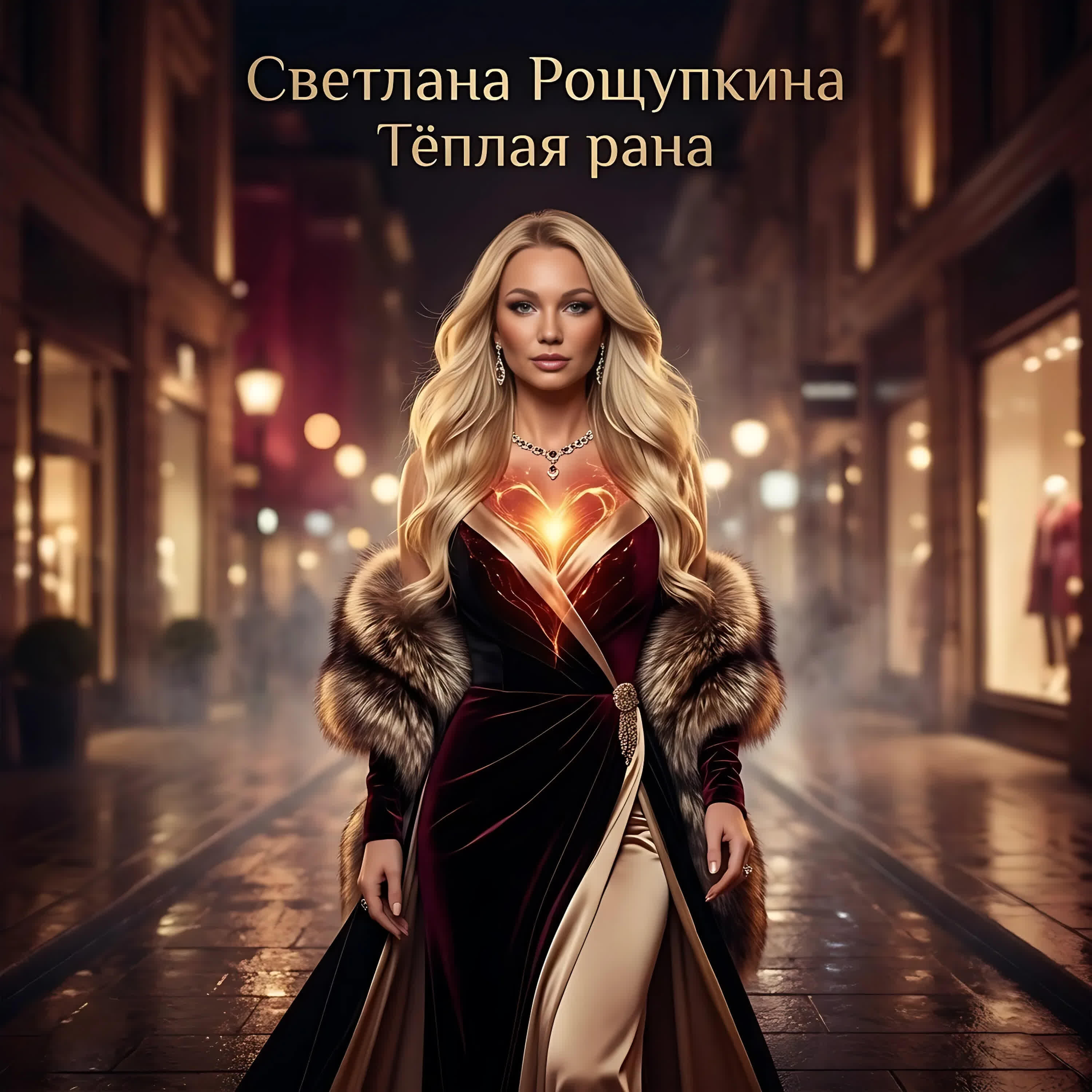 Альбом Тёплая рана исполнителя Светлана Рощупкина