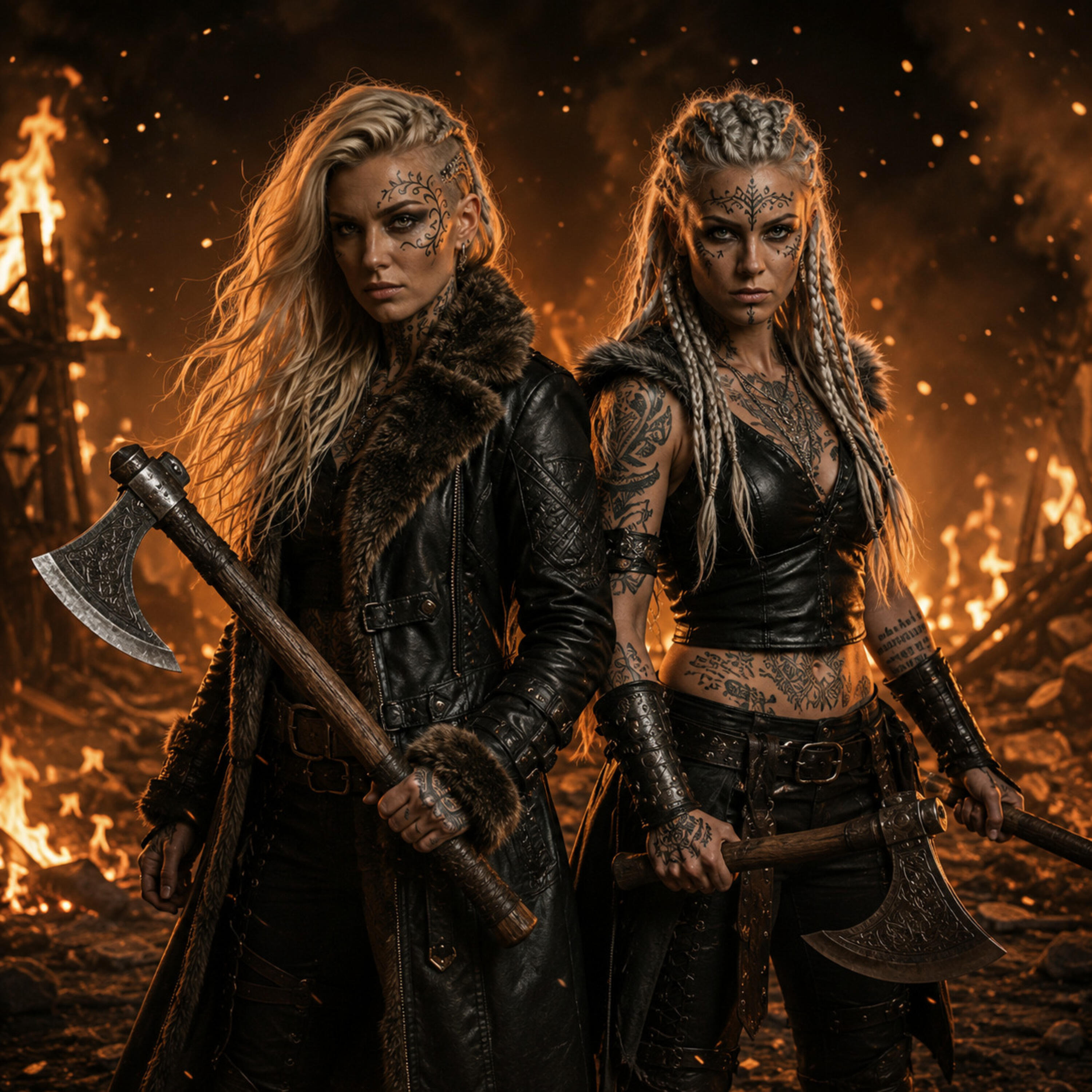 Альбом Vikings At The Gate исполнителя Rune Maidens