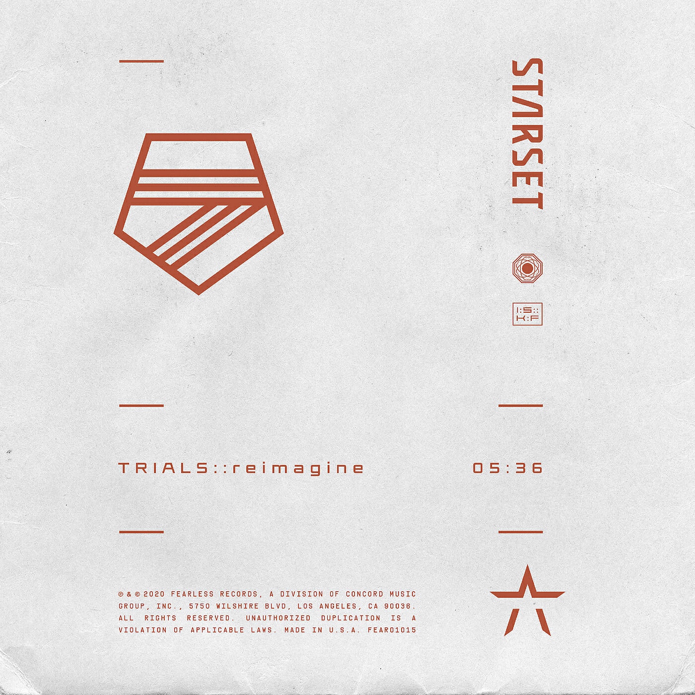 Альбом TRIALS (reimagine) исполнителя Starset