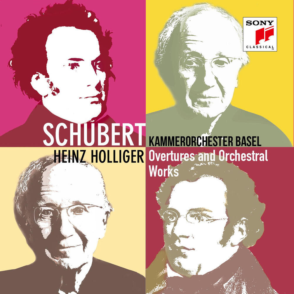 Альбом Schubert: Overtures and Orchestral Works исполнителя Franz Schubert, Kammerorchester Basel, Heinz Holliger
