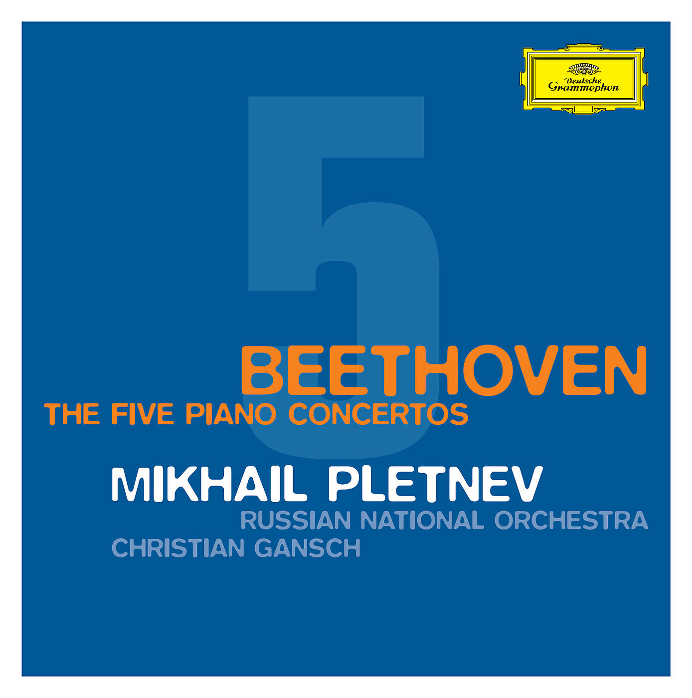 Альбом Beethoven: The Piano Concertos исполнителя Российский национальный оркестр, Christian Gansch, Михаил Васильевич Плетнев