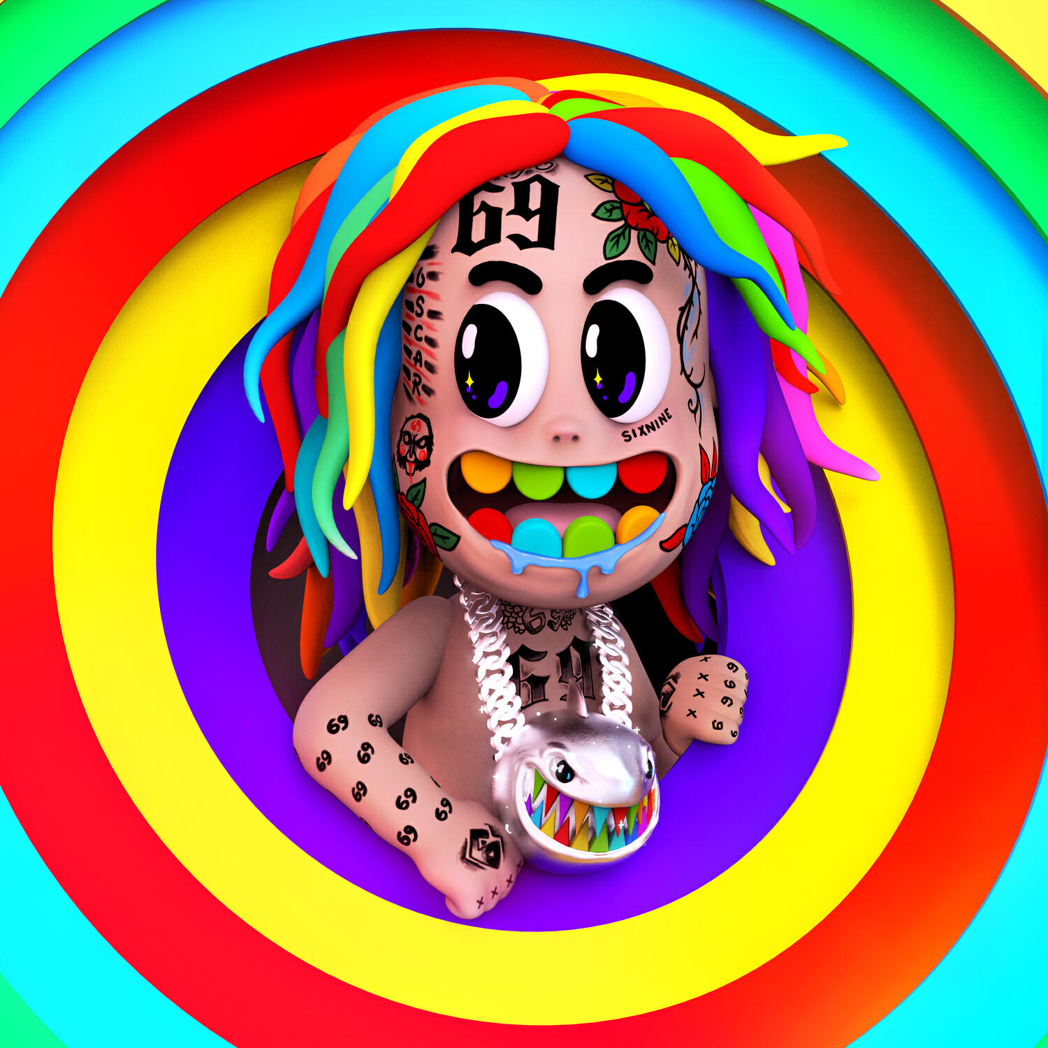 6IX9INE, Leftside - NINI (feat. Leftside)