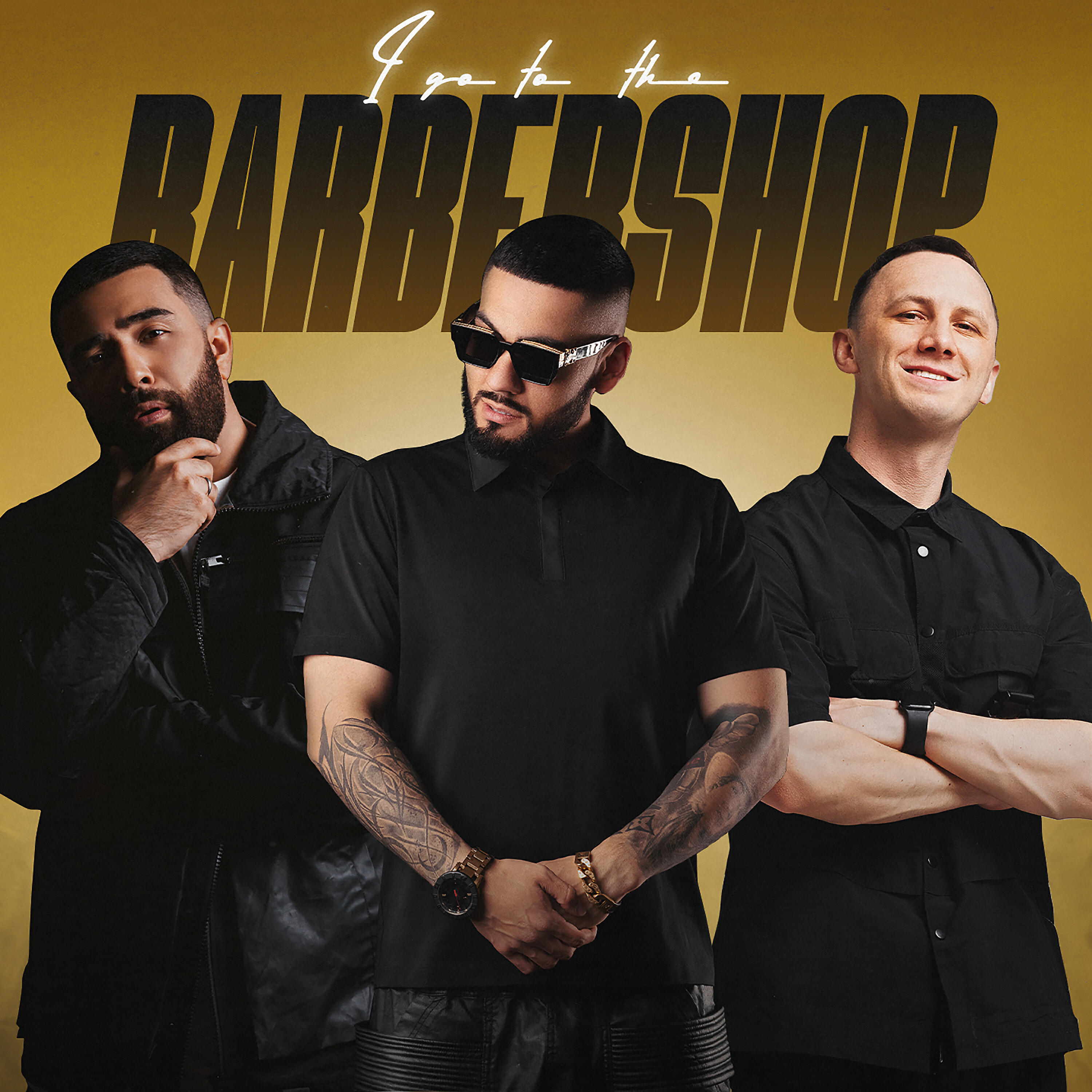 Сингл I go to the barbershop исполнителя Jah Khalib, Tanir, Tair Marassulov