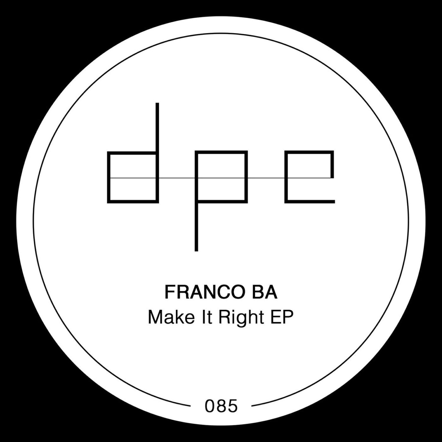 Альбом Make It Right исполнителя Franco BA