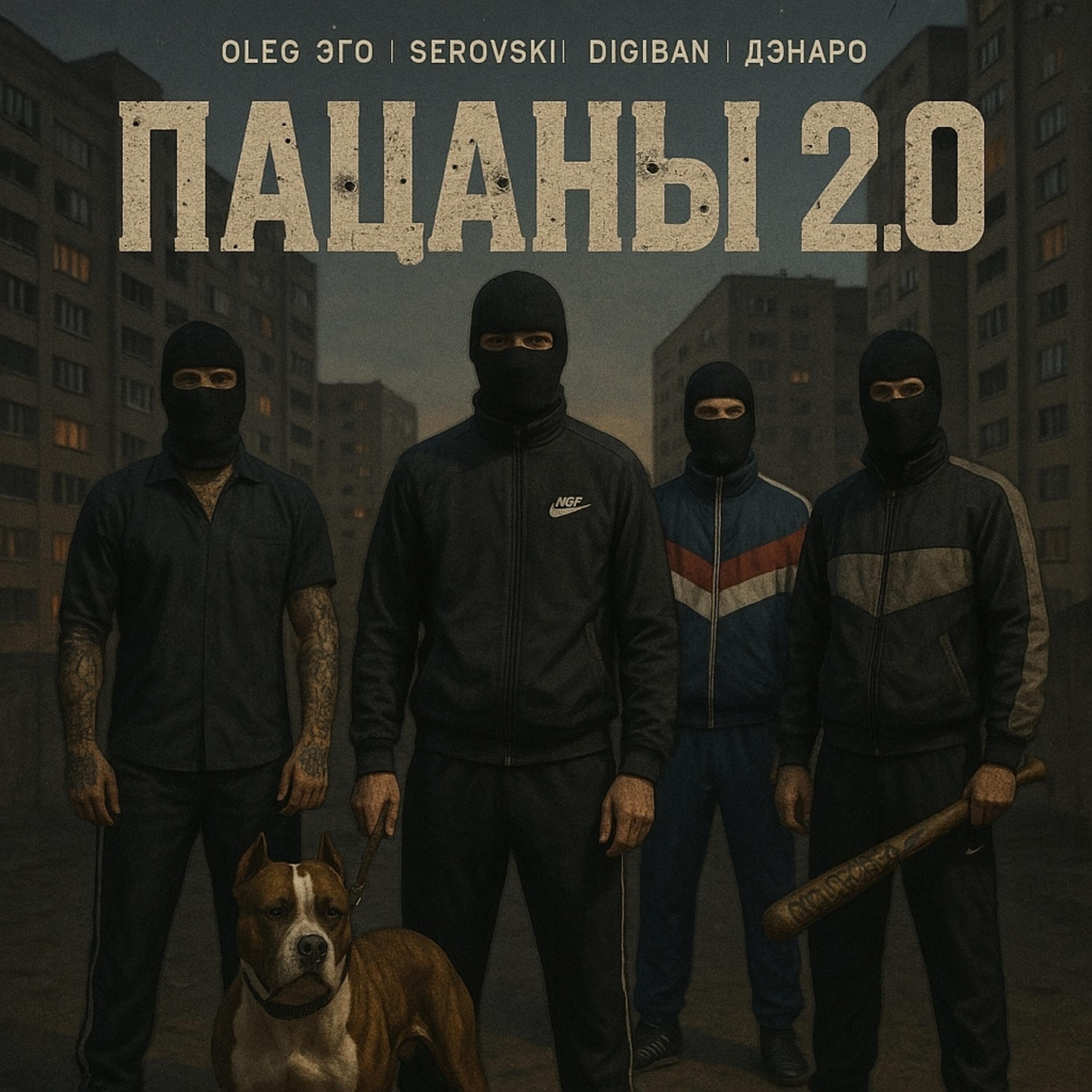 Альбом Пацаны 2.0 исполнителя OLEG ЭГО, Serovskii, DIGIBAN, Дэнаро