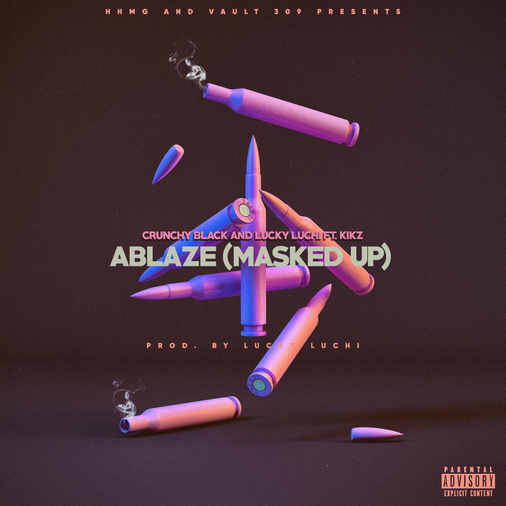 Альбом ABLAZE (Mask Up) исполнителя Crunchy Black, Lucky Luchi