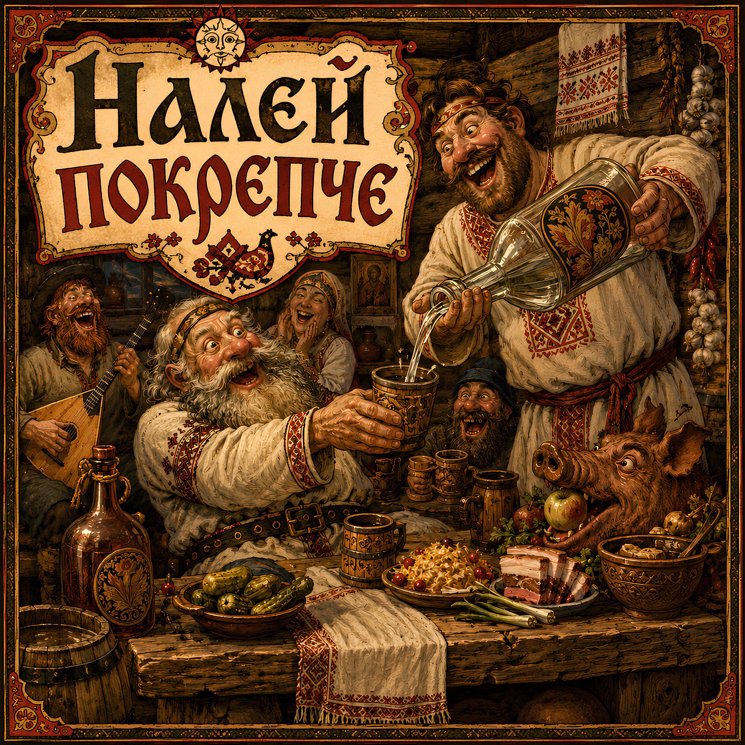 Налей покрепче