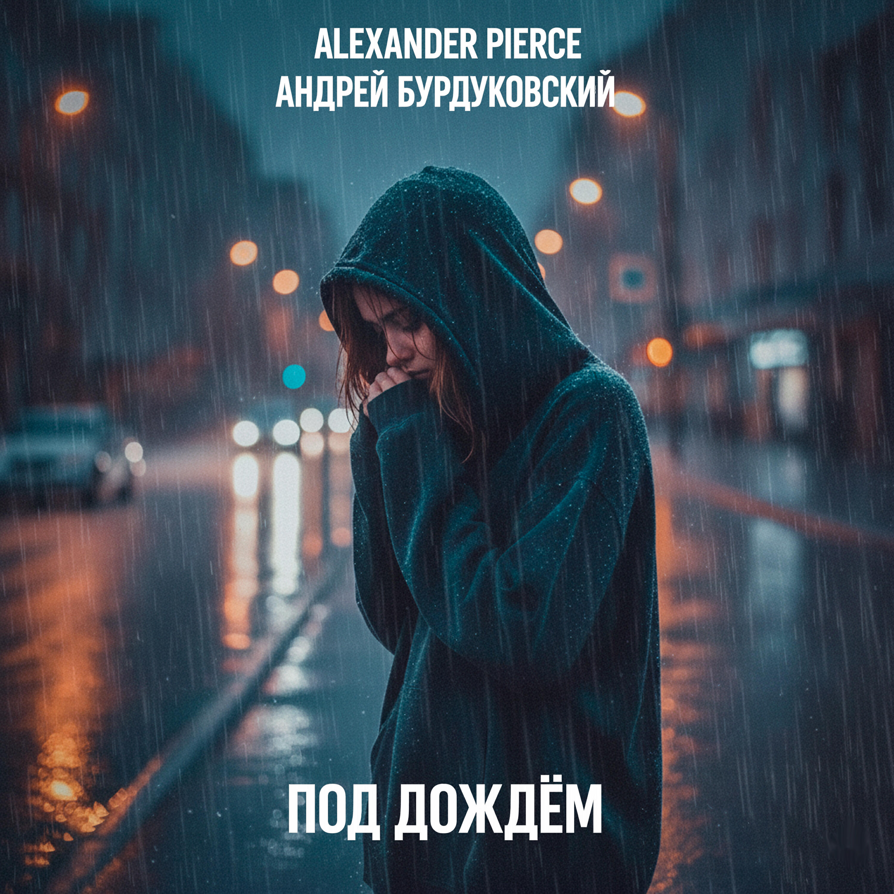 Под дождём