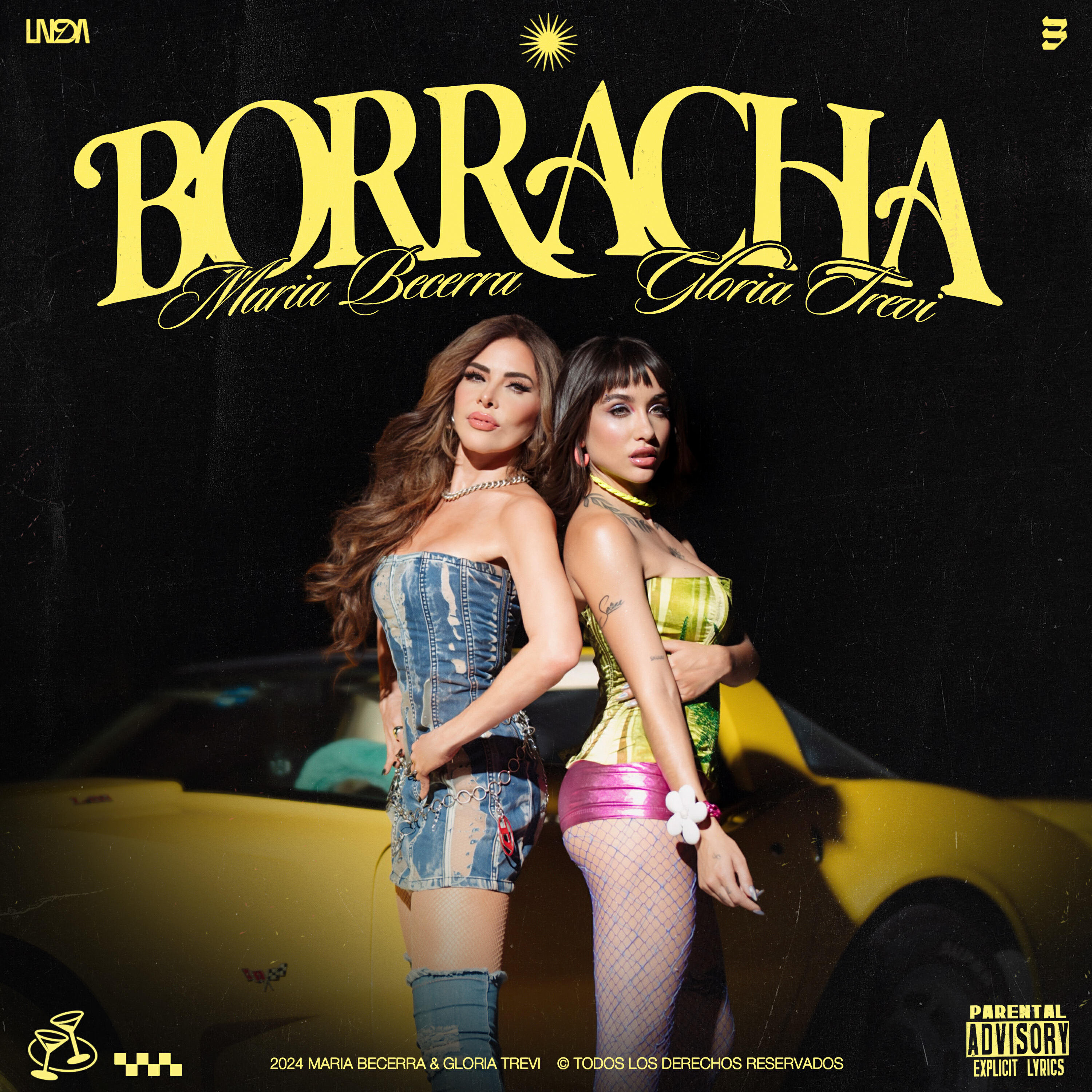Альбом BORRACHA исполнителя Maria Becerra, Gloria Trevi