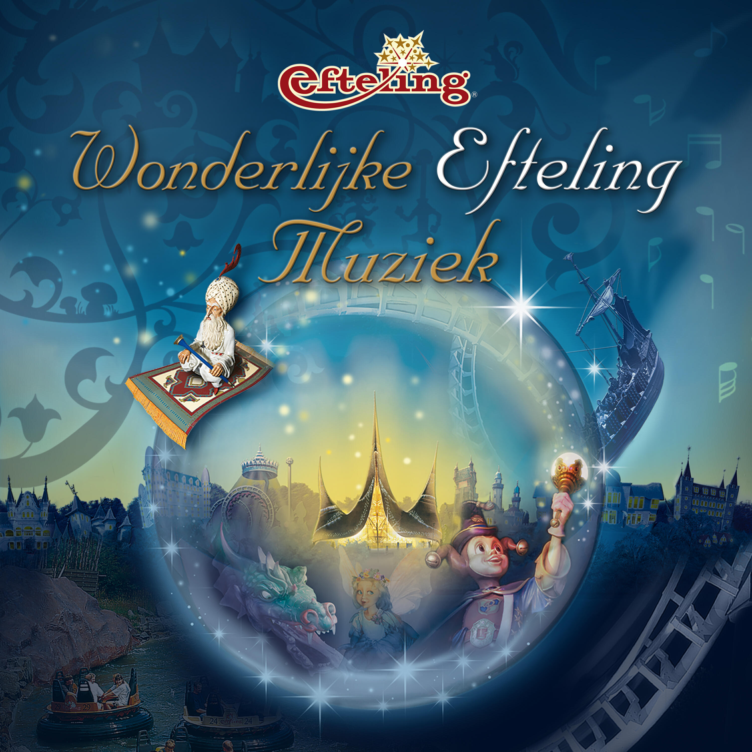 Альбом Wonderlijke Efteling Muziek исполнителя Efteling, Joris en de Draak, De Vliegende Hollander, Droomvlucht, De Indische Waterlelies, Spookslot, Gondoletta, Assepoester, Fata Morgana, Carnaval Festival, De zes Dienaren, Vogel Rok, Muzikale Paddenstoelen, Villa Volta, De Rode Schoentjes, PandaDroom, De magische Klok, Volk van Laaf, Diorama