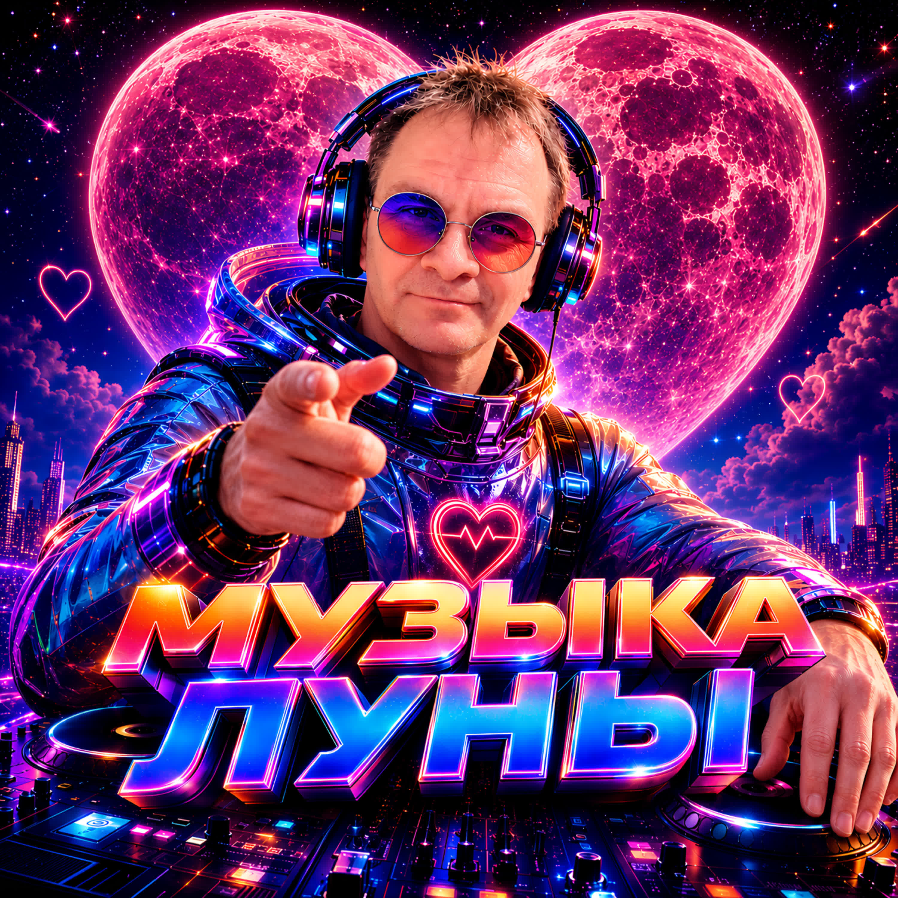 Альбом Музыка Луны исполнителя Голос Рифм, DJ SERHEYRO